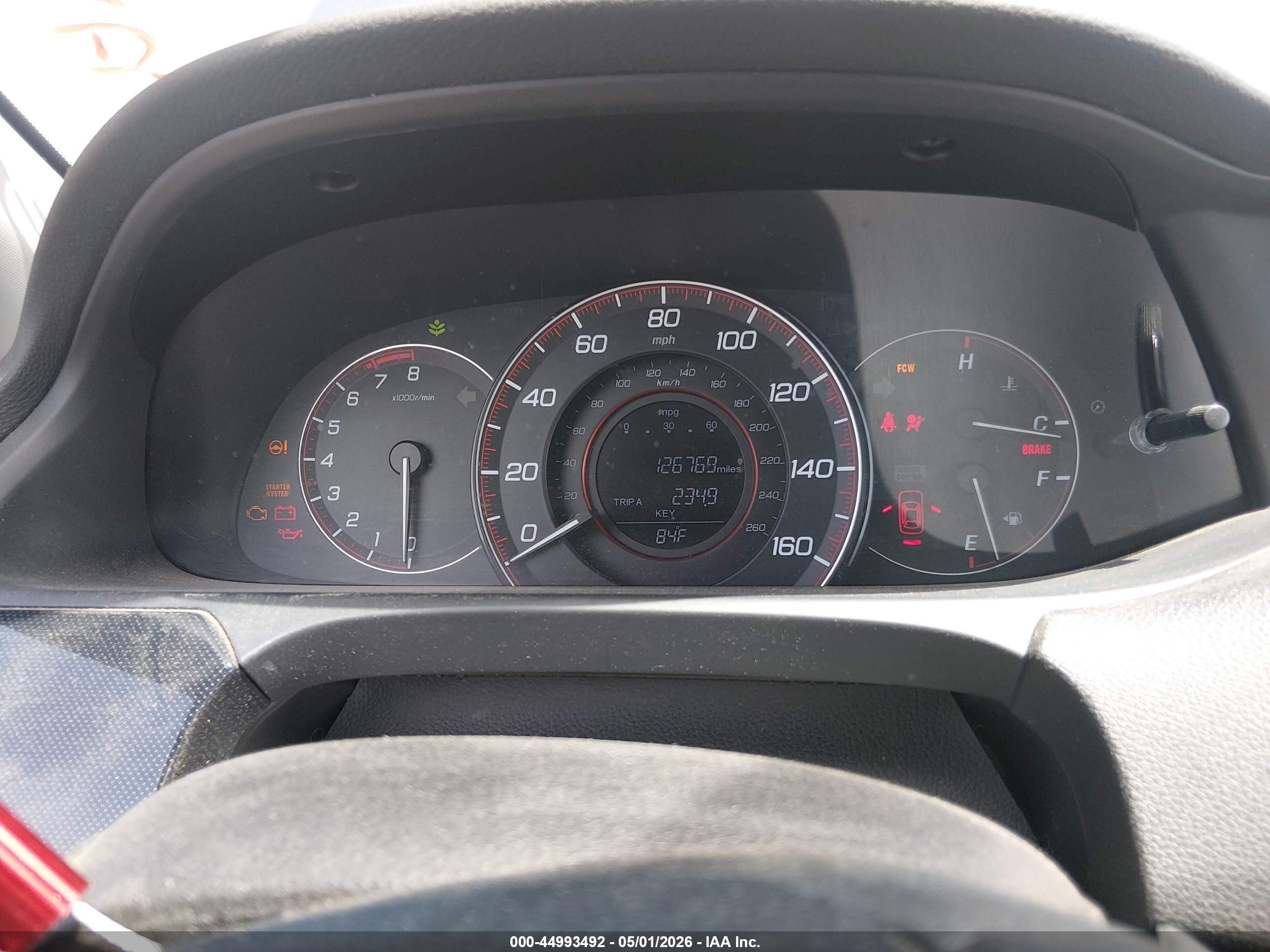 2015 Honda Accord Ex-l V-6 Gray vin: 1HGCT2A89FA001706