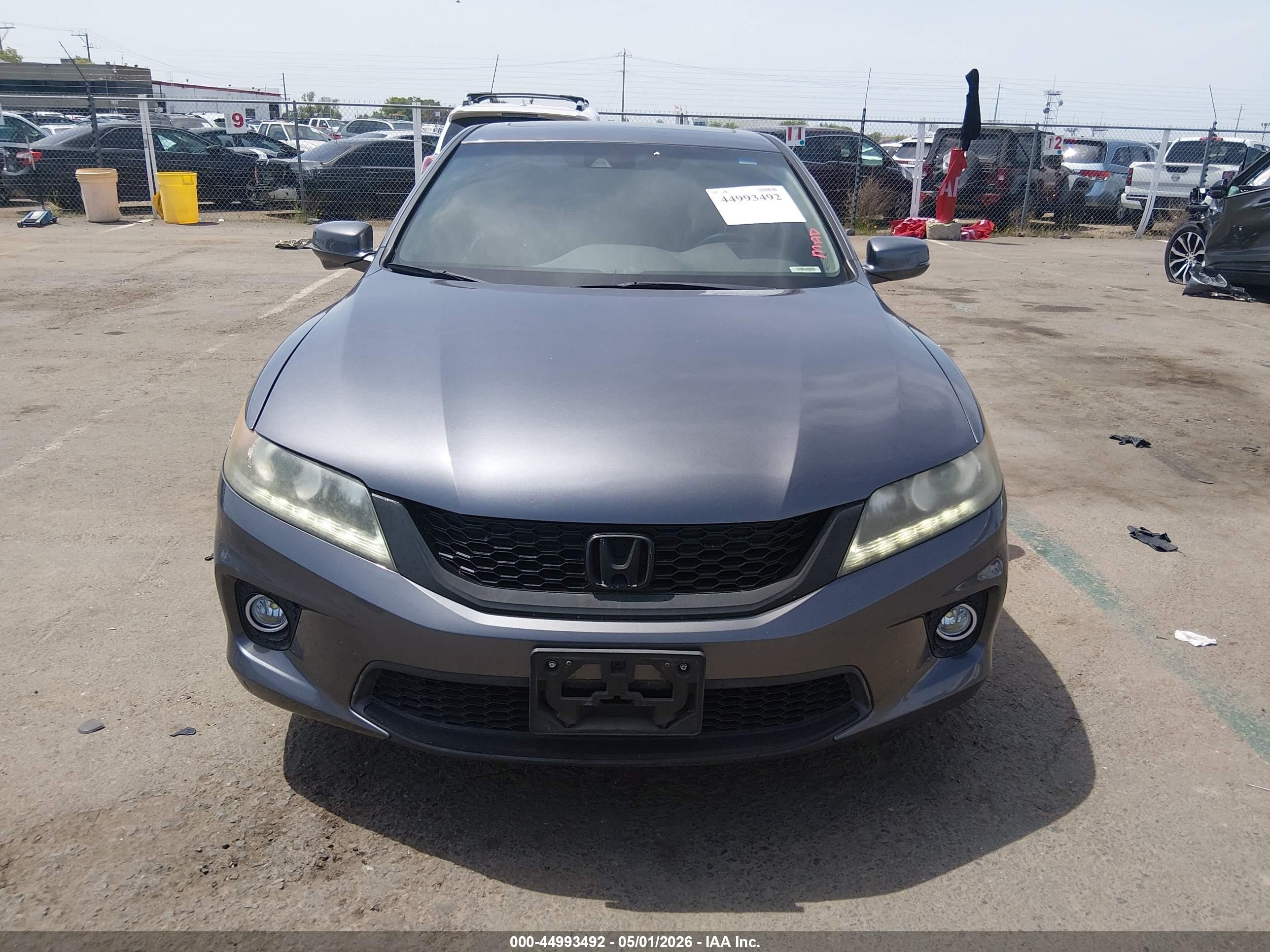 2015 Honda Accord Ex-l V-6 Gray vin: 1HGCT2A89FA001706