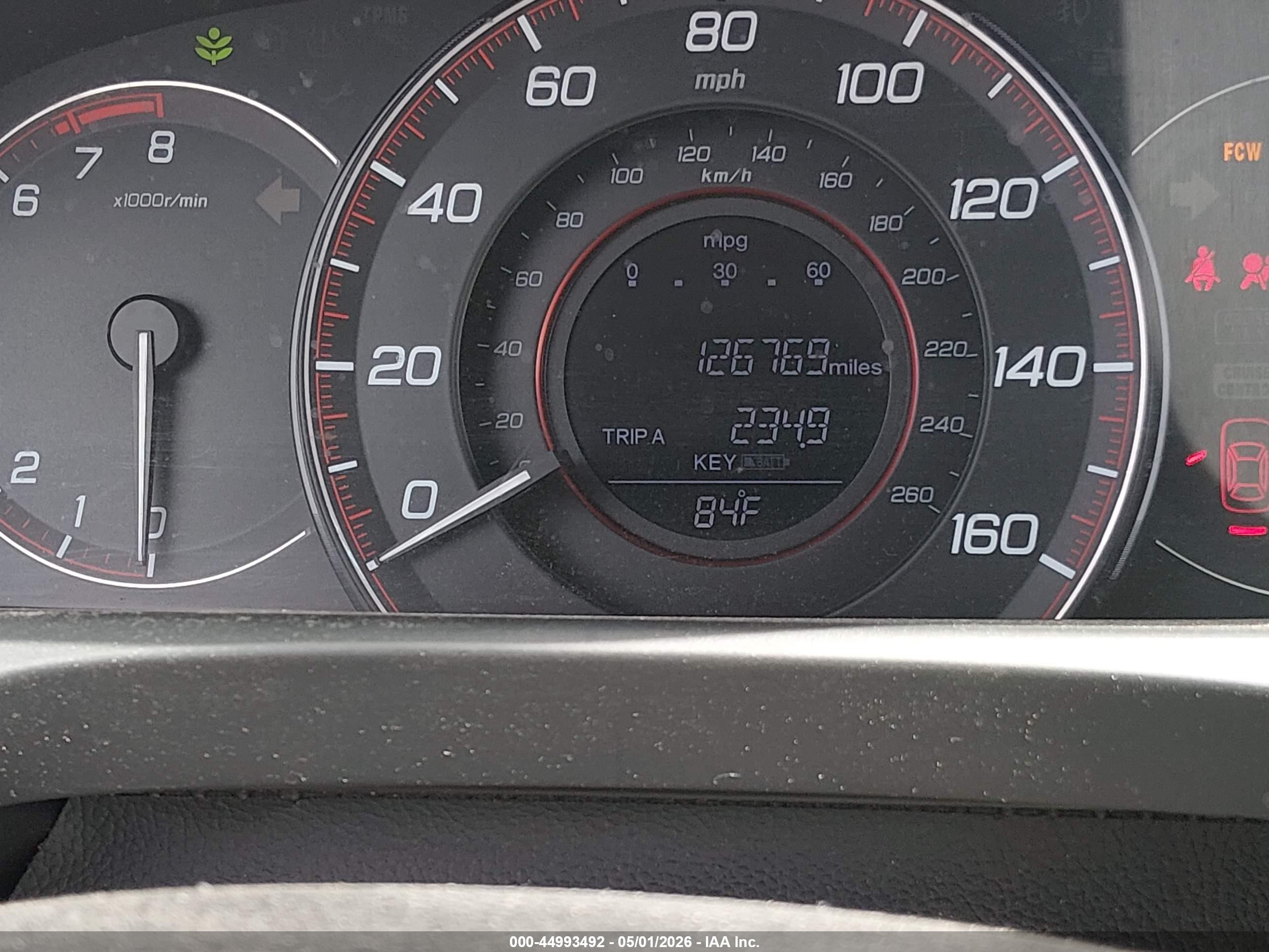 2015 Honda Accord Ex-l V-6 Gray vin: 1HGCT2A89FA001706