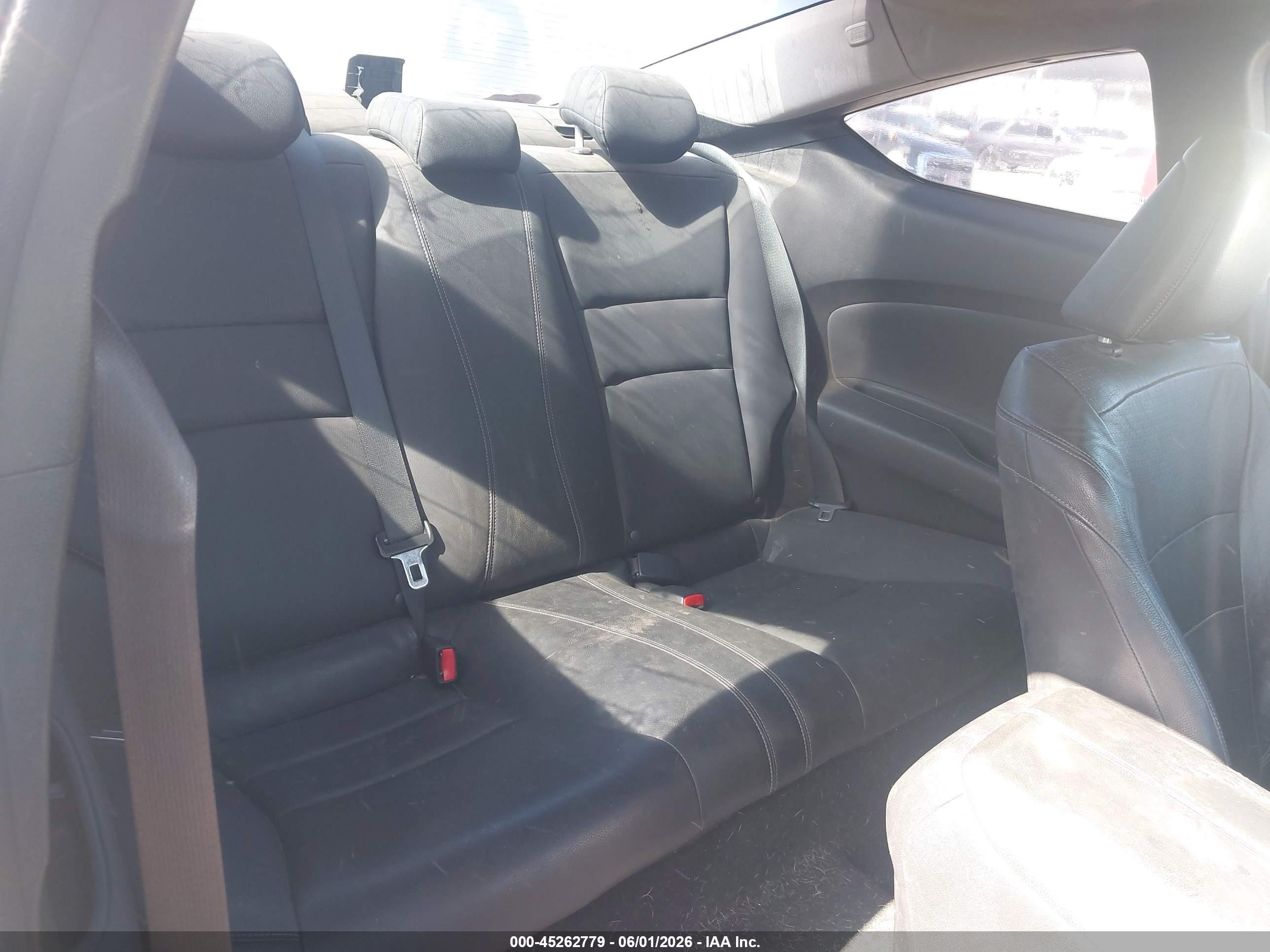 2013 Honda Accord Ex-l V-6 Black vin: 1HGCT2A8XDA007611