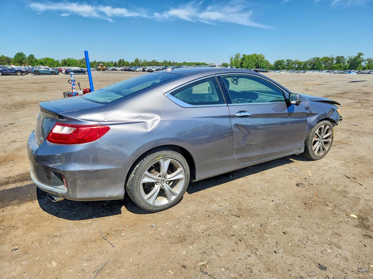 2015 Honda Accord Exl Gray vin: 1HGCT2A8XFA002282