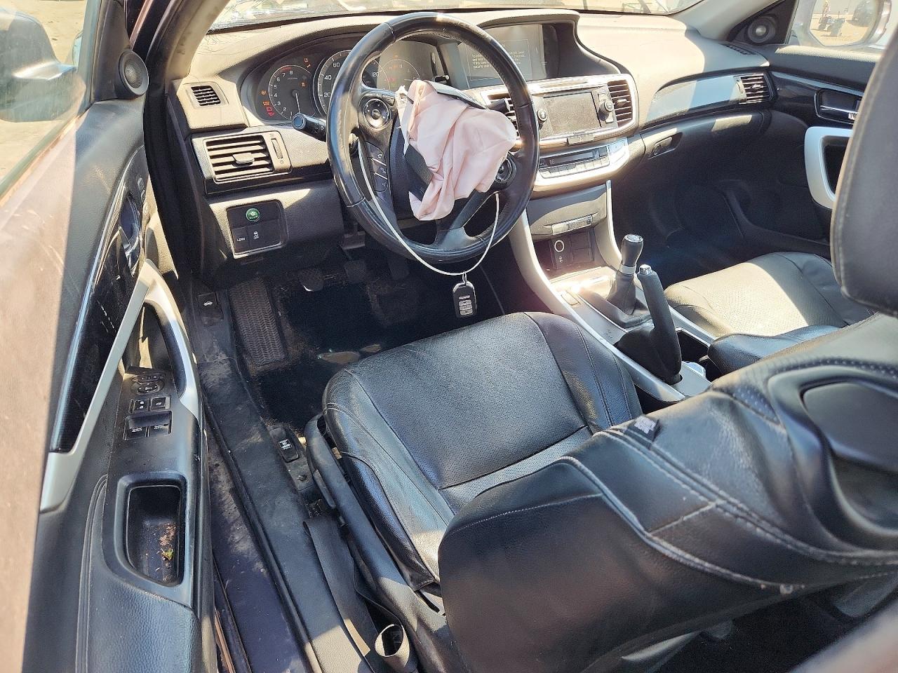 2015 Honda Accord Exl Gray vin: 1HGCT2A8XFA002282