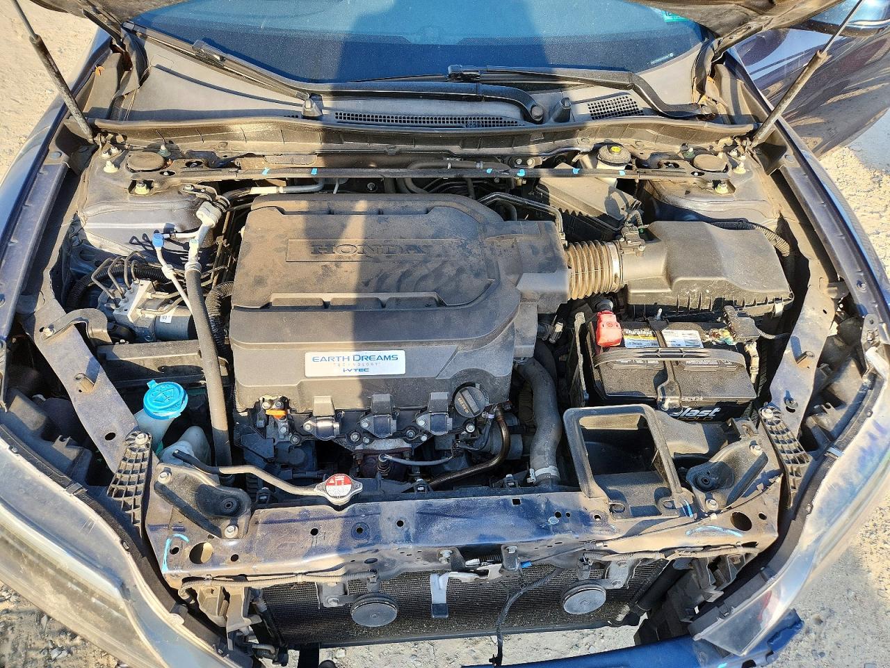 2016 Honda Accord Touring Синий vin: 1HGCT2B03GA003896