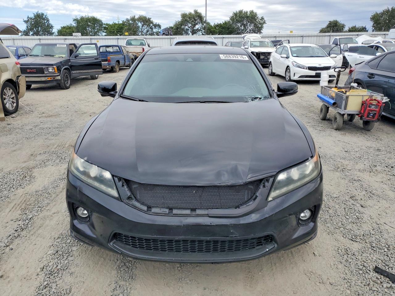 2014 Honda Accord Exl Black vin: 1HGCT2B80EA007276