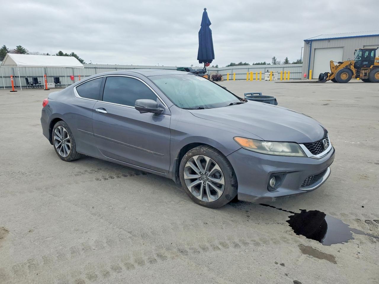2014 Honda Accord Exl Gray vin: 1HGCT2B80EA007567