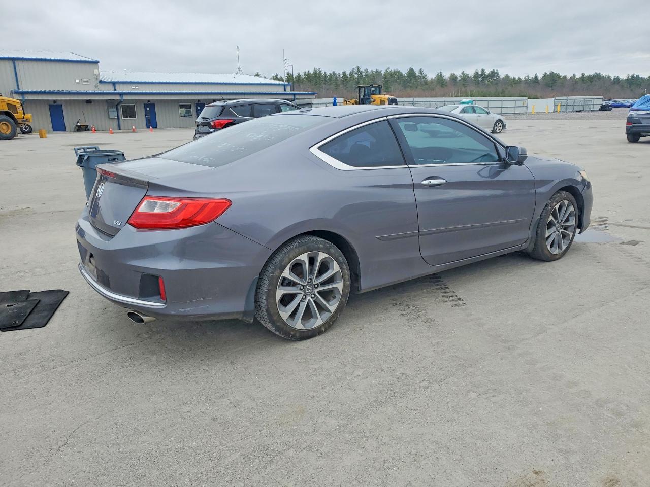 2014 Honda Accord Exl Gray vin: 1HGCT2B80EA007567