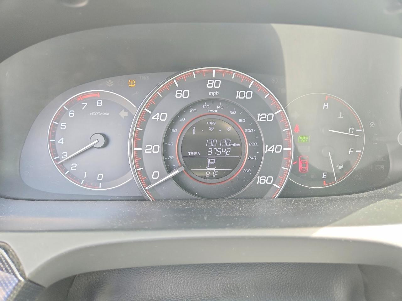 2015 Honda Accord Exl Red vin: 1HGCT2B80FA001950