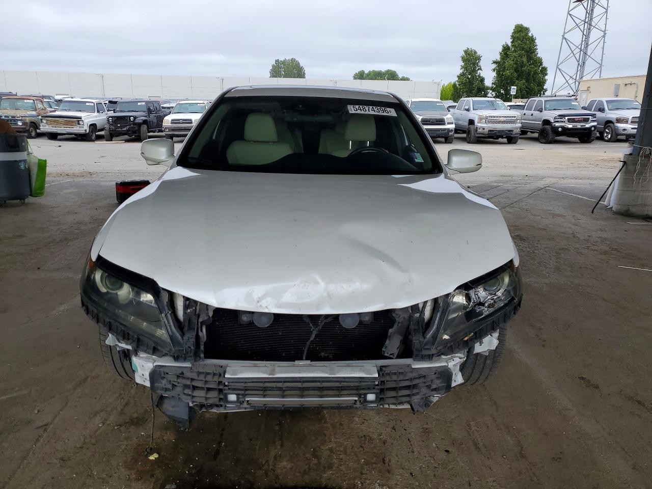 2013 Honda Accord Exl Белый vin: 1HGCT2B81DA009133