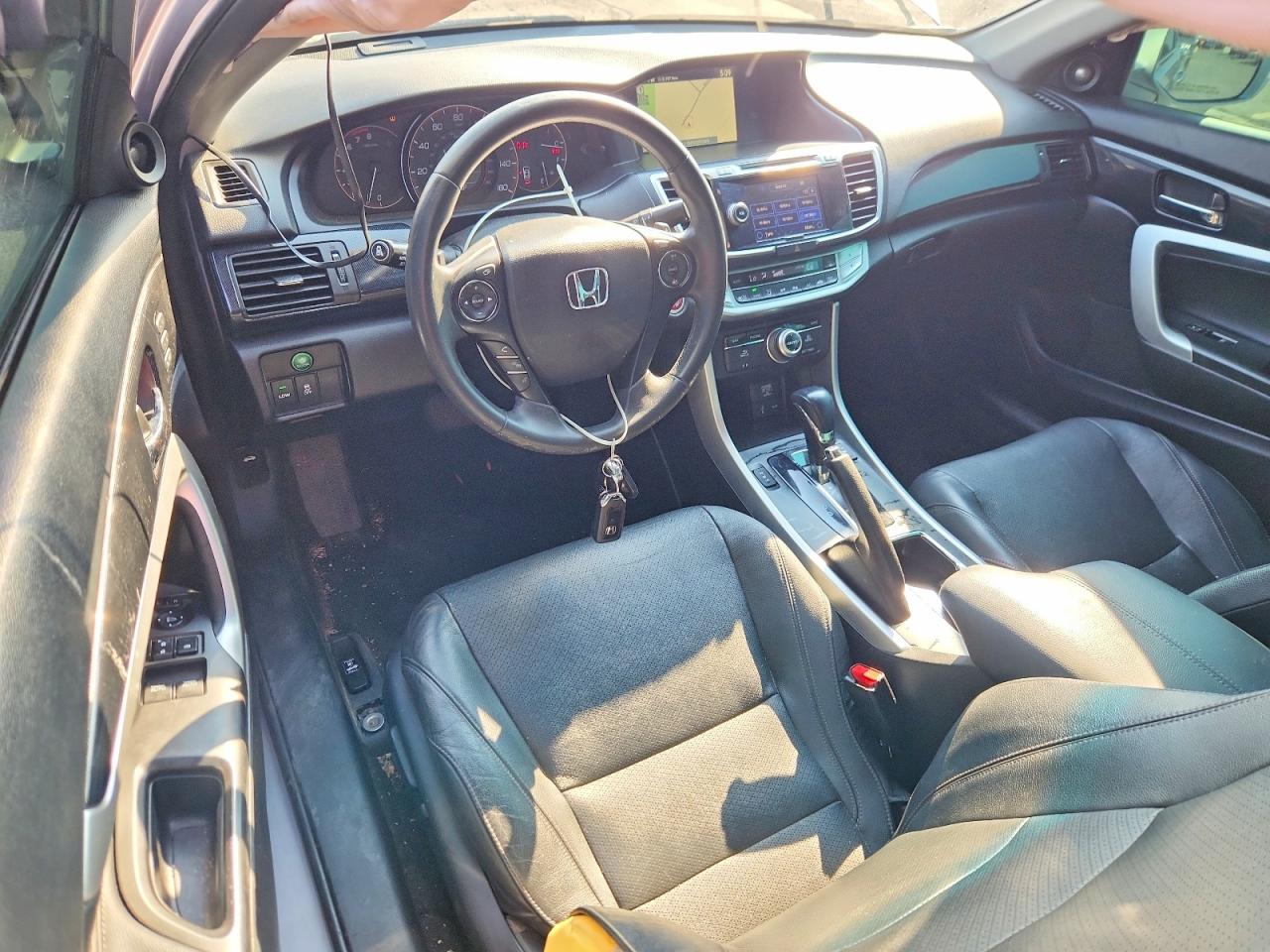 2013 Honda Accord Exl Silver vin: 1HGCT2B81DA010671
