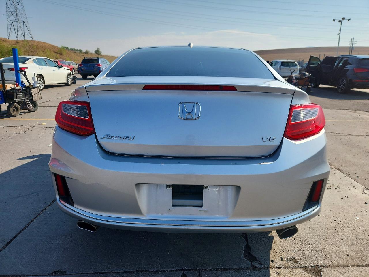 2013 Honda Accord Exl Silver vin: 1HGCT2B81DA010671