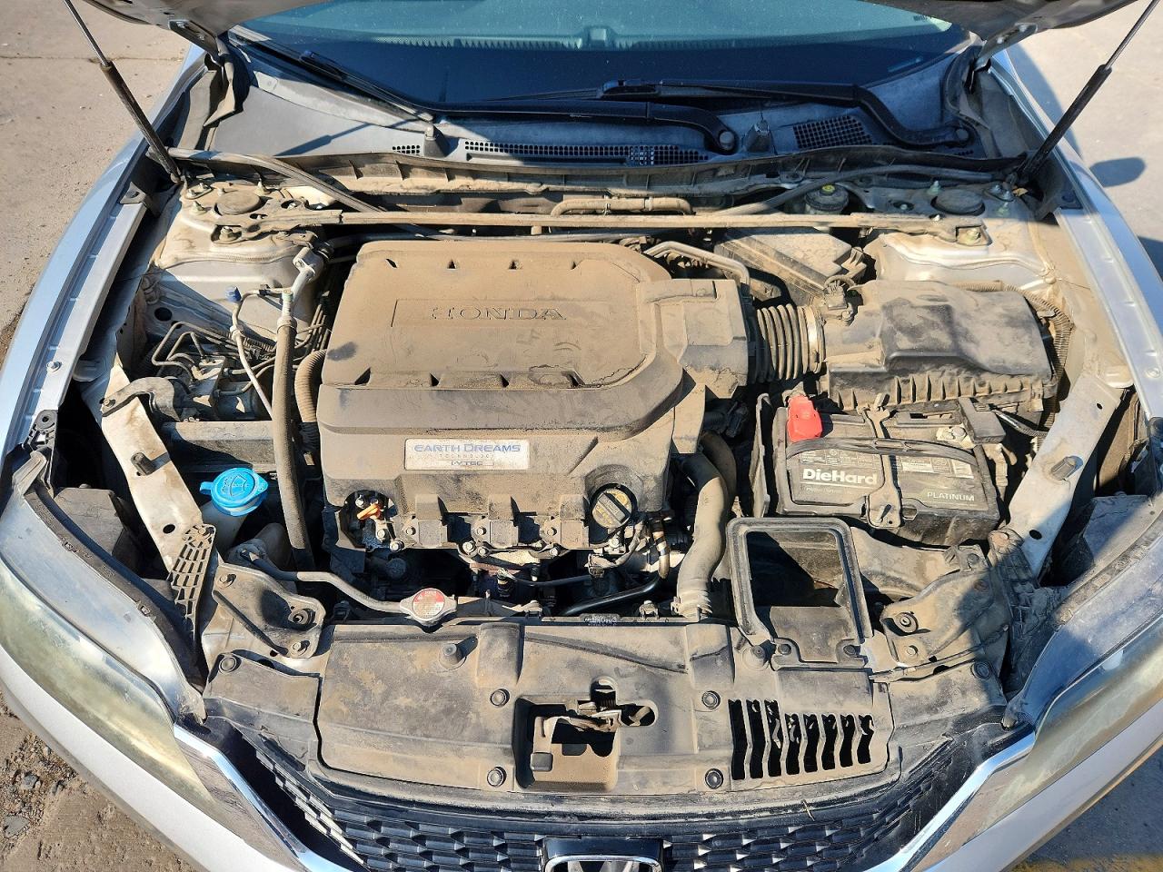 2013 Honda Accord Exl Silver vin: 1HGCT2B81DA010671