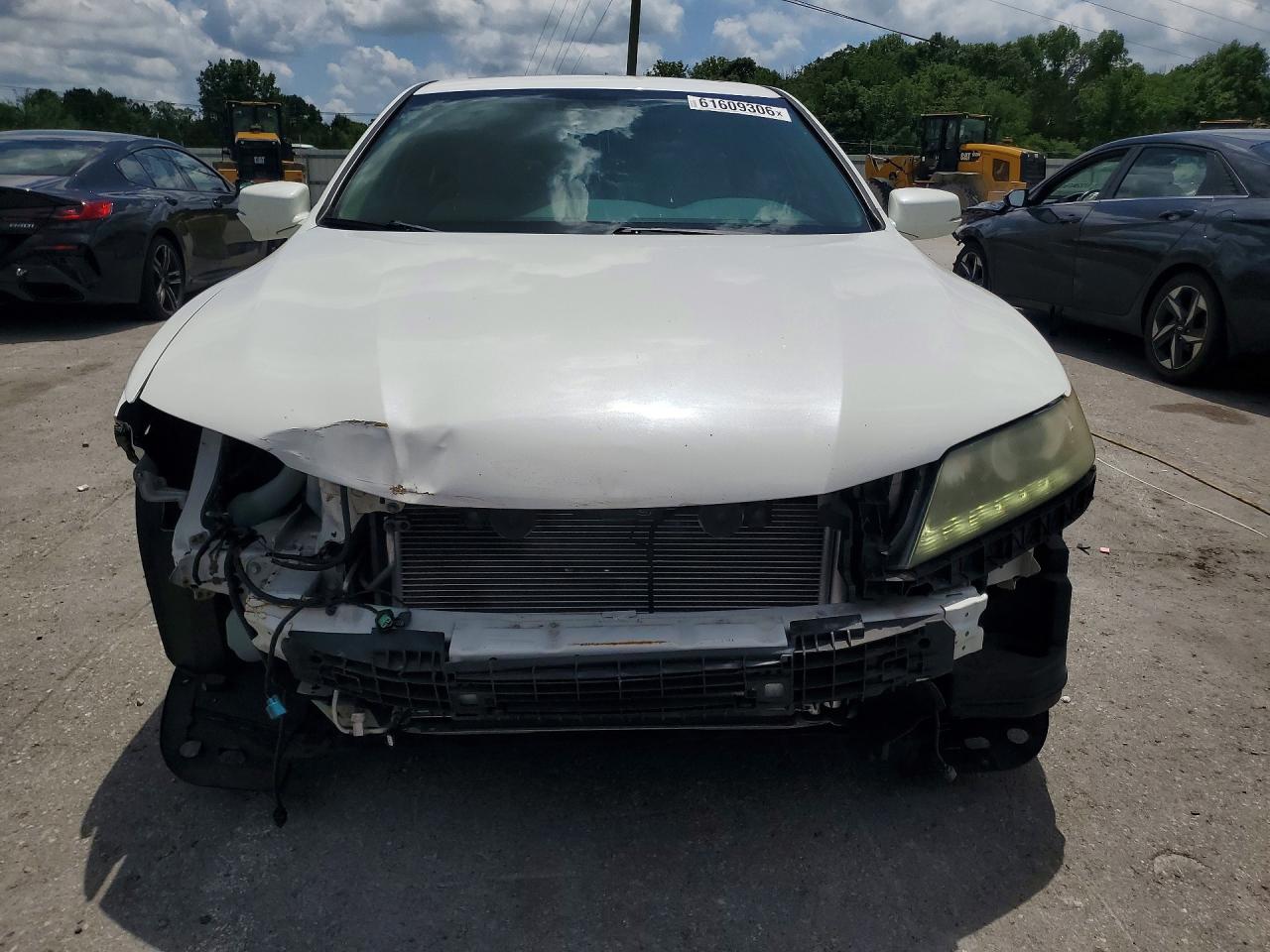 2013 Honda Accord Exl White vin: 1HGCT2B81DA011187
