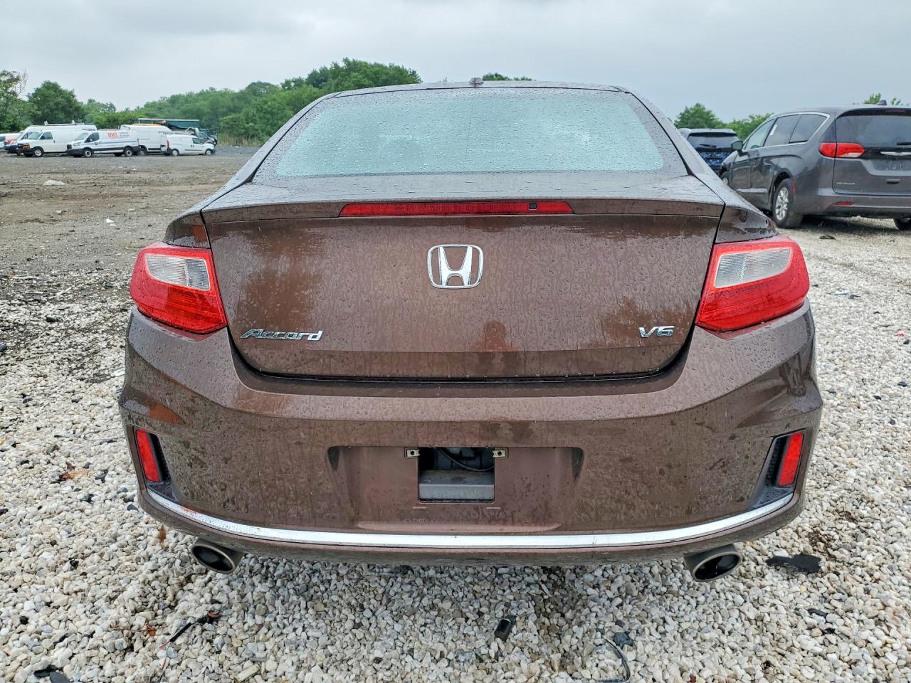2013 Honda Accord Exl Brown vin: 1HGCT2B81DA012162