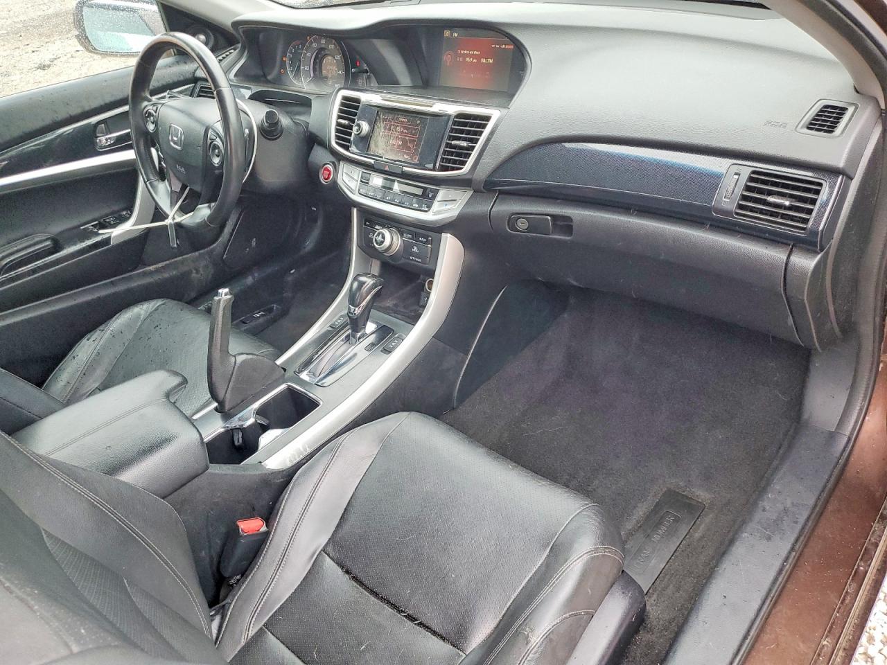 2013 Honda Accord Exl Brown vin: 1HGCT2B81DA012162