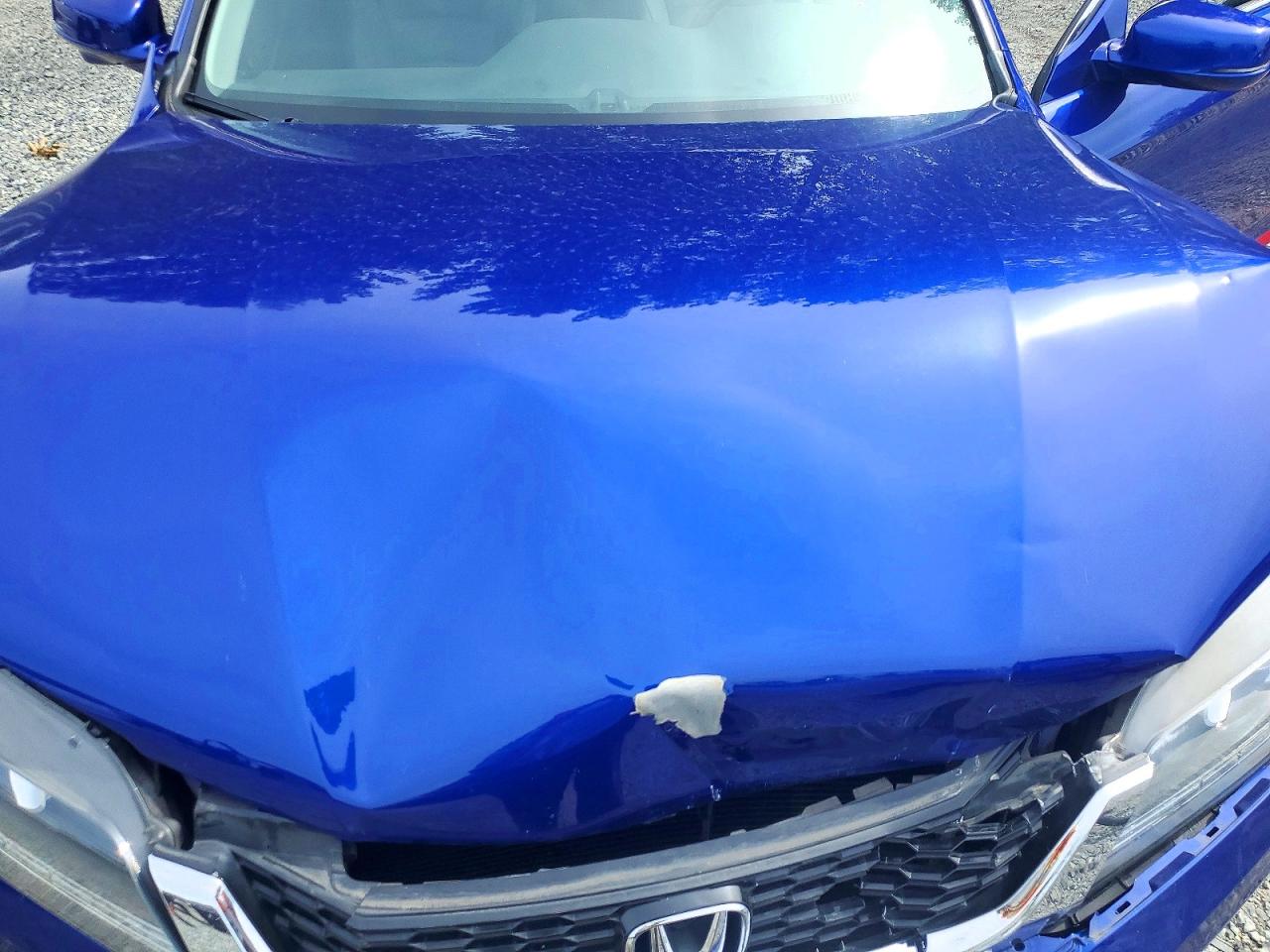 2014 Honda Accord Exl Blue vin: 1HGCT2B81EA000059