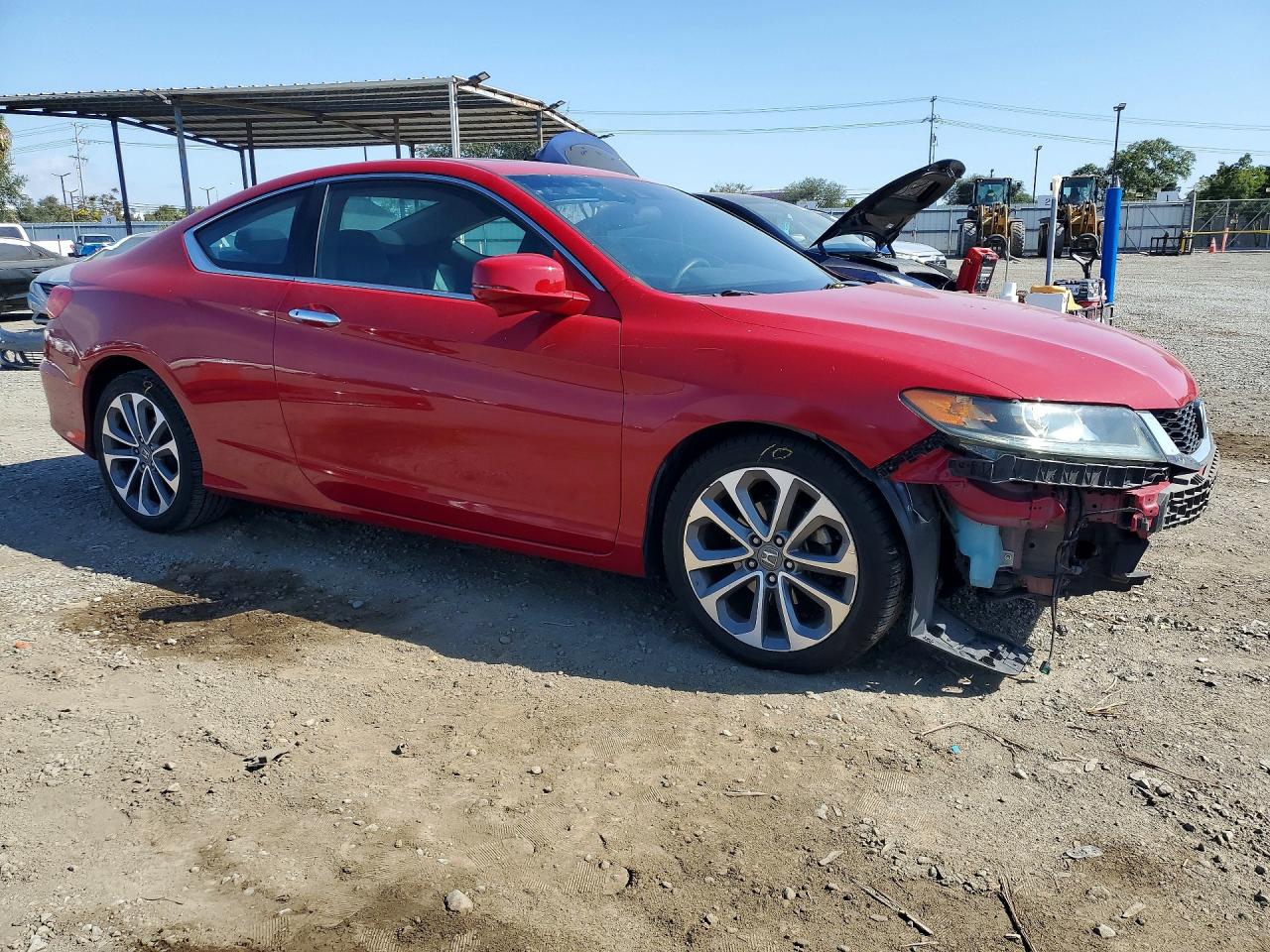 2014 Honda Accord Red vin: 1HGCT2B81EA003513