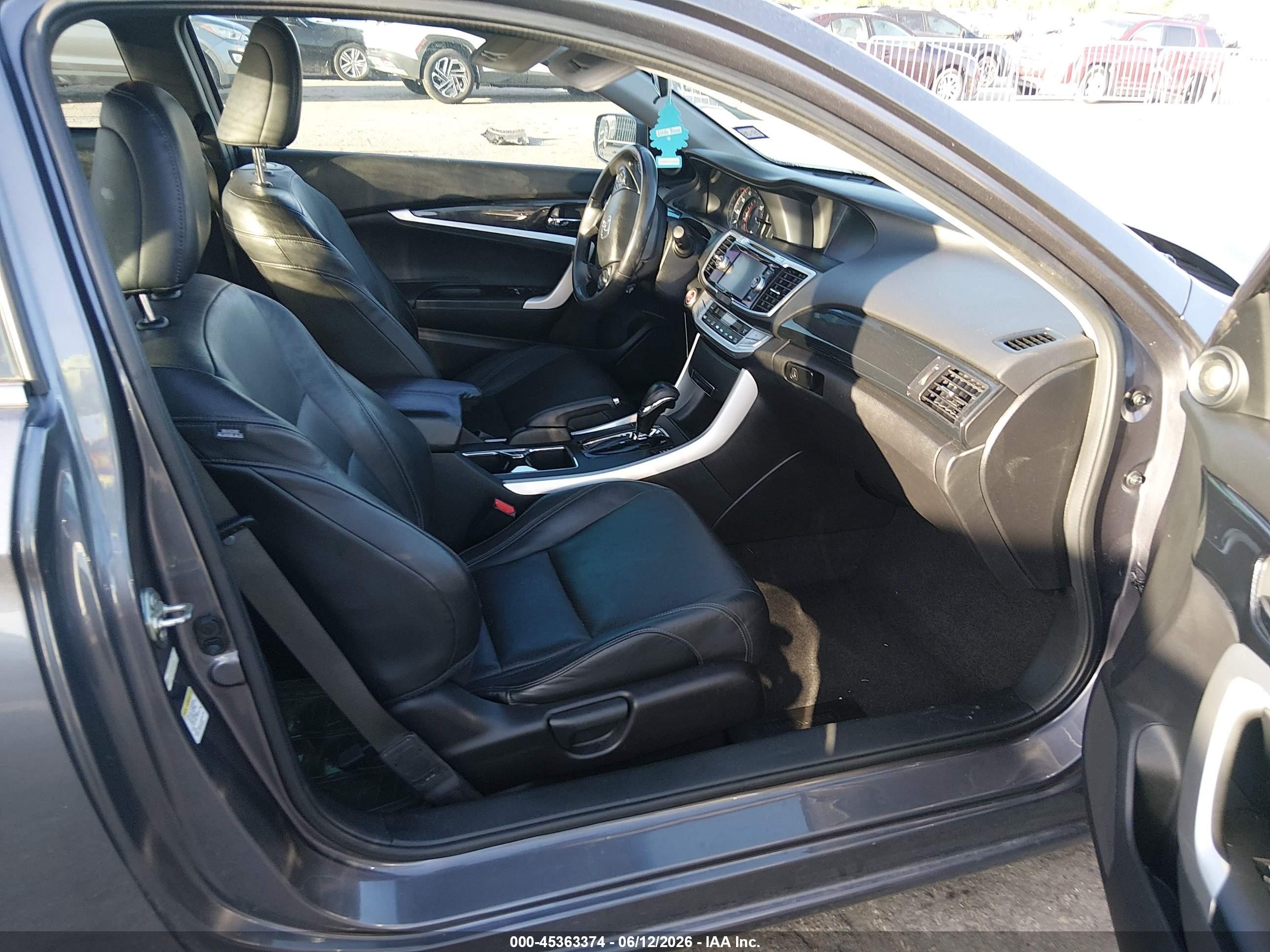 2014 Honda Accord Ex-l V-6 Gray vin: 1HGCT2B81EA005116