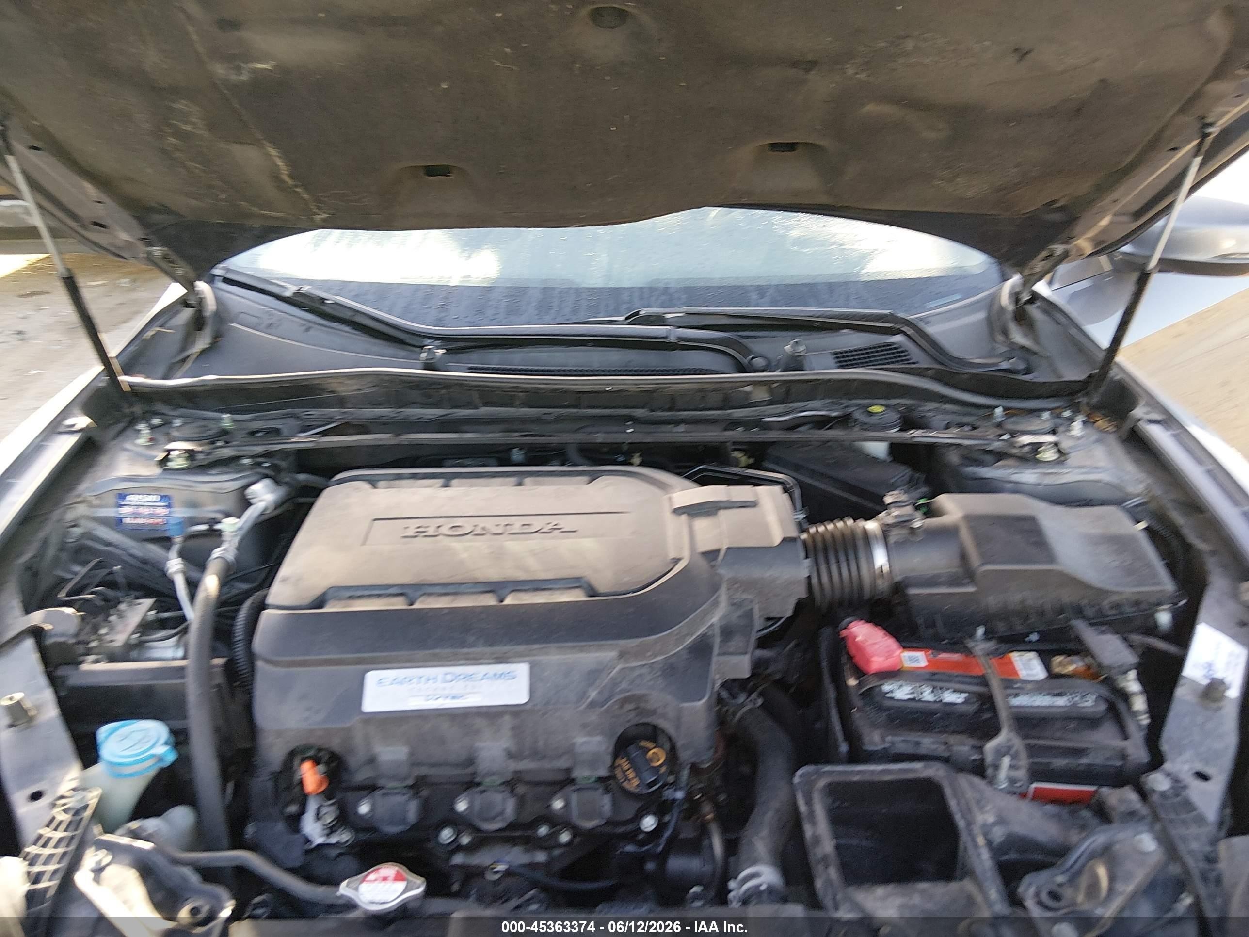 2014 Honda Accord Ex-l V-6 Gray vin: 1HGCT2B81EA005116