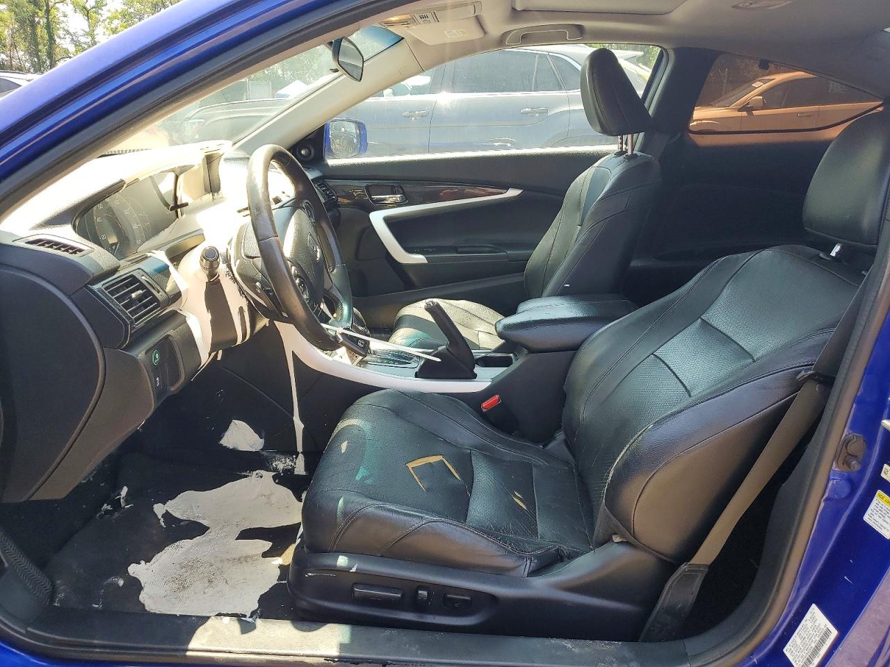 2014 Honda Accord Exl Blue vin: 1HGCT2B81EA005181