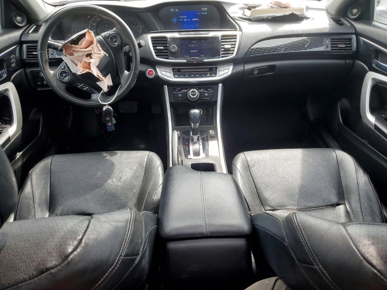 2014 Honda Accord Exl Серебряный vin: 1HGCT2B81EA009229