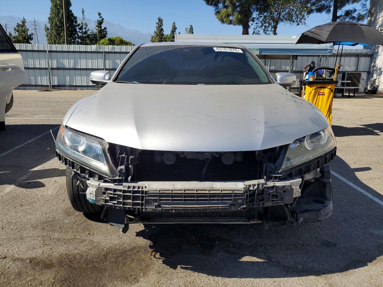 2013 Honda Accord Exl Silver vin: 1HGCT2B82DA003681