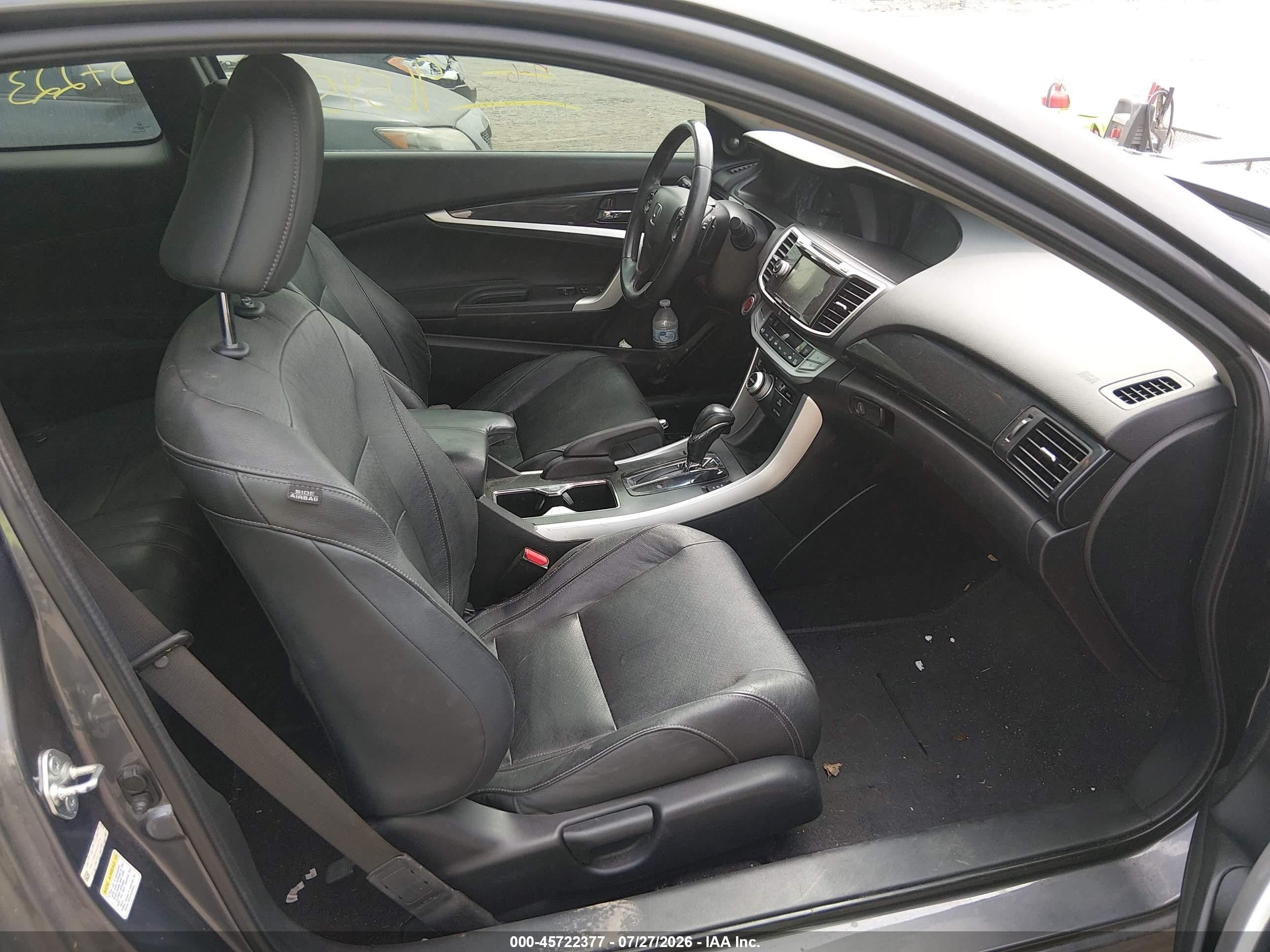 2013 Honda Accord Ex-l V-6 Gray vin: 1HGCT2B82DA004779