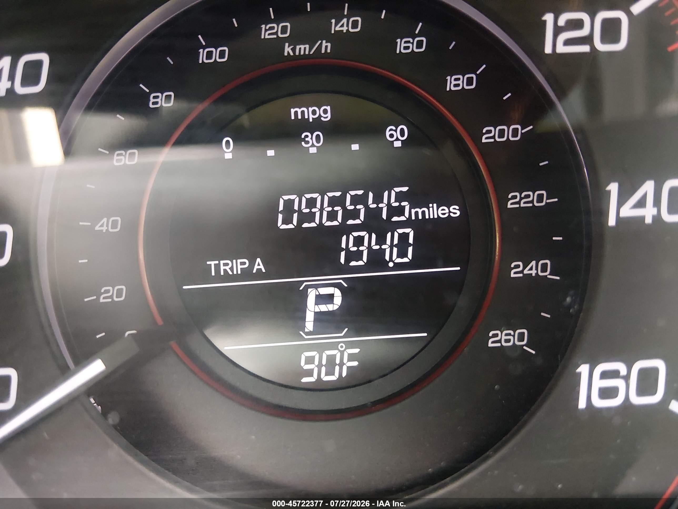 2013 Honda Accord Ex-l V-6 Gray vin: 1HGCT2B82DA004779