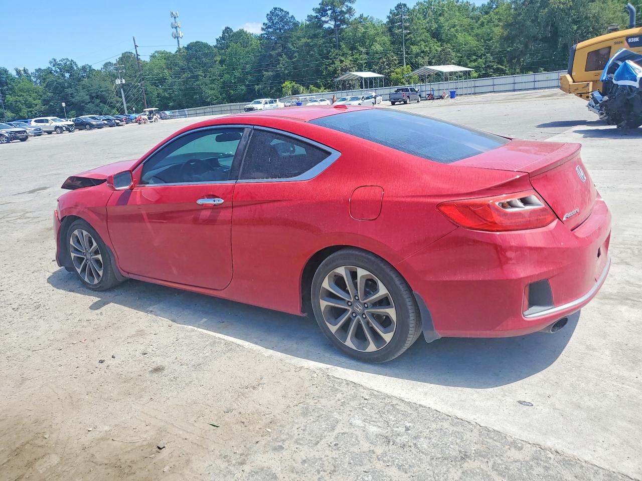 2013 Honda Accord Exl Red vin: 1HGCT2B82DA006242