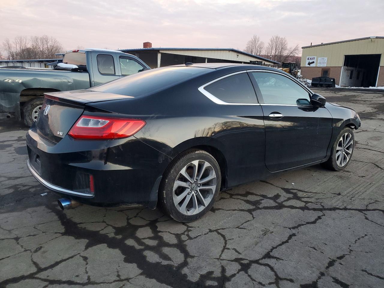 2014 Honda Accord Exl Black vin: 1HGCT2B82EA001527