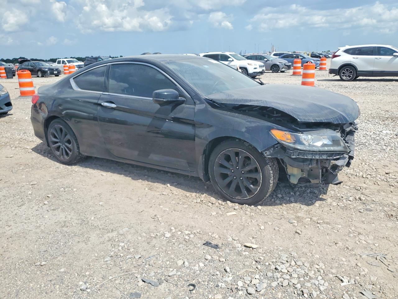 2014 Honda Accord Exl Black vin: 1HGCT2B82EA002709
