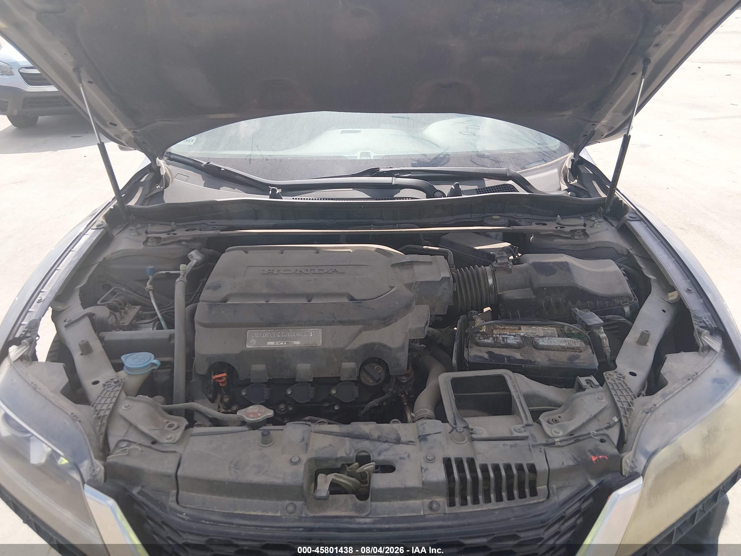 2014 Honda Accord Ex-l V-6 Gray vin: 1HGCT2B82EA003875