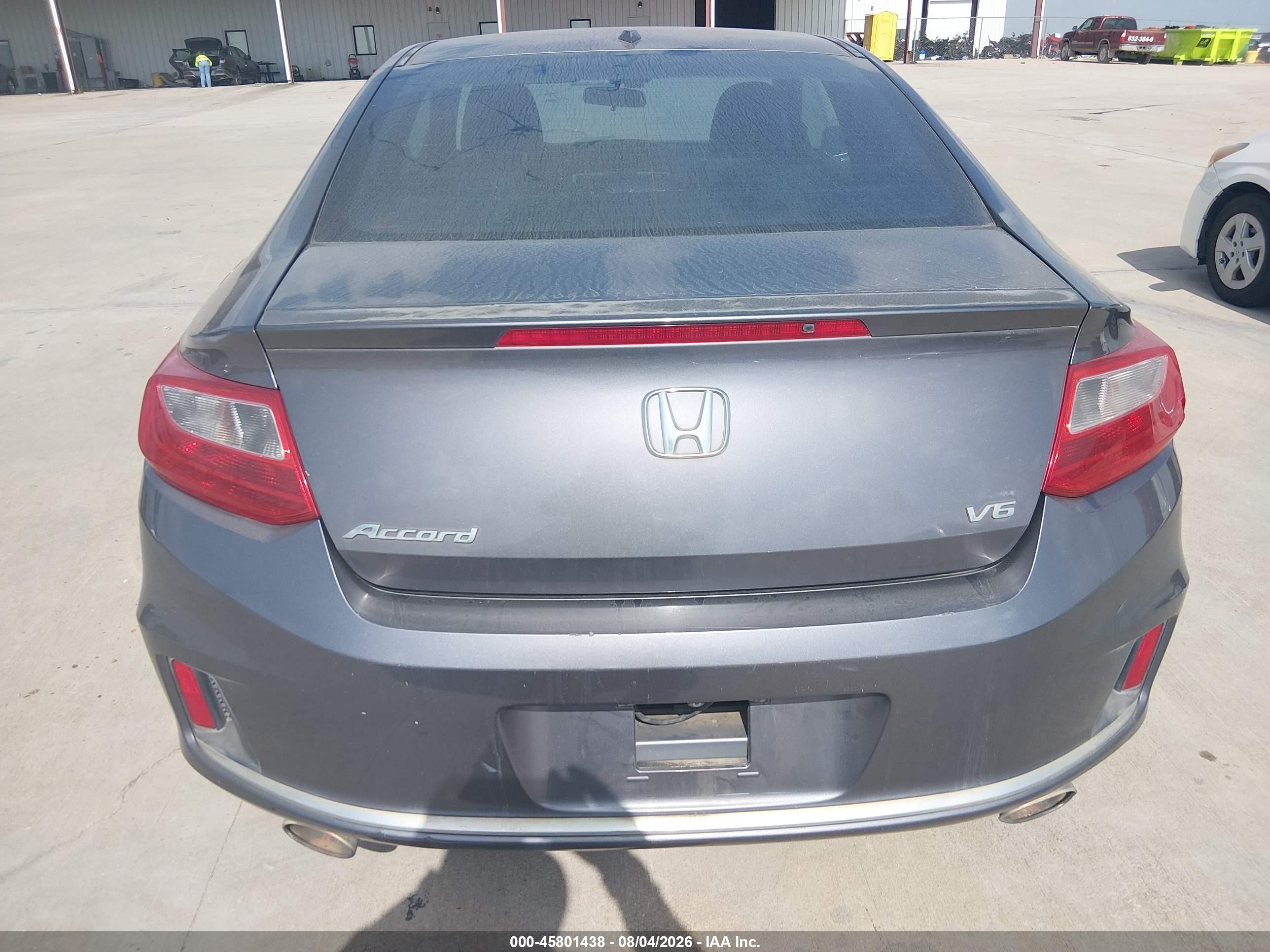 2014 Honda Accord Ex-l V-6 Gray vin: 1HGCT2B82EA003875