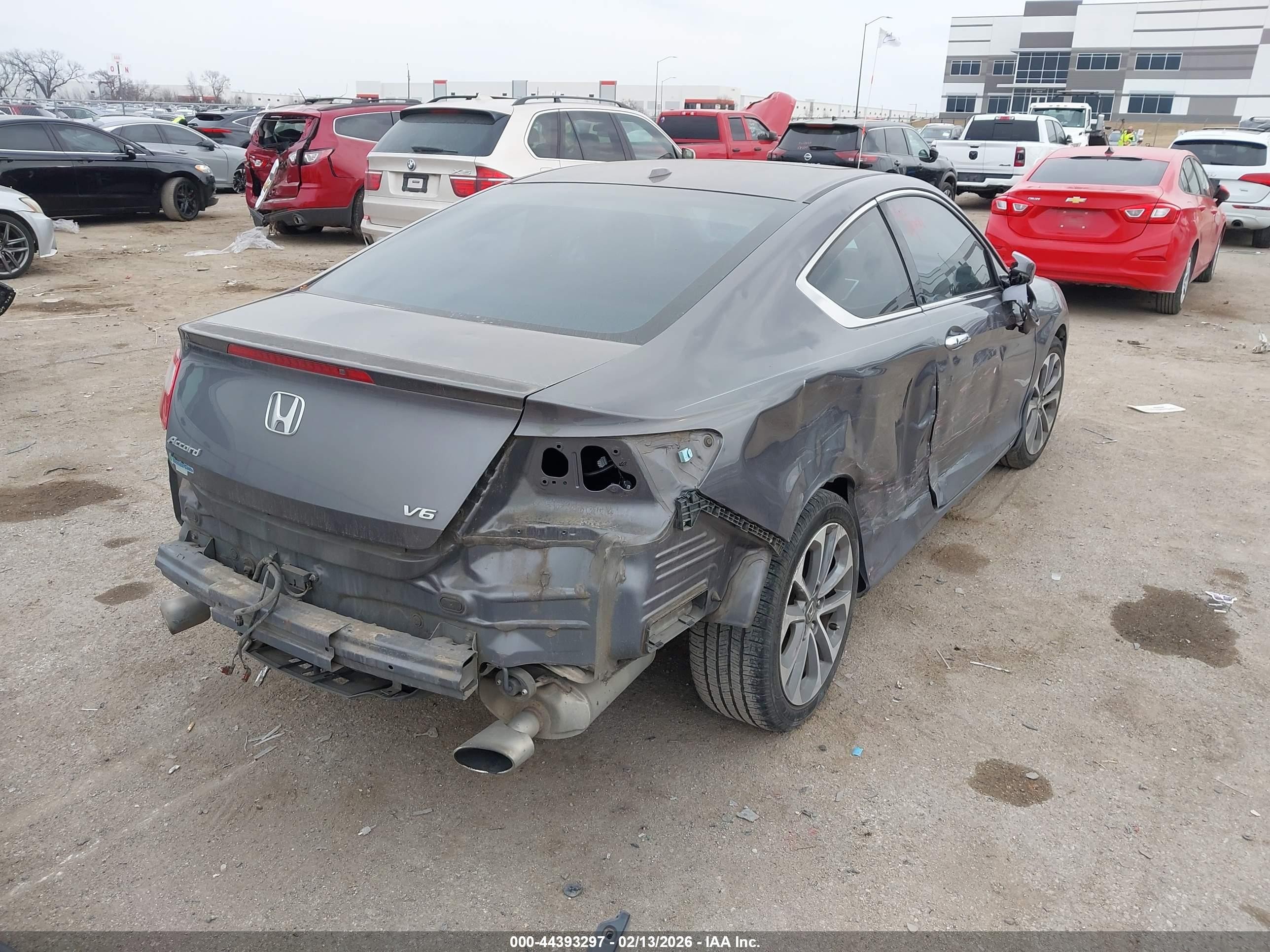 2015 Honda Accord Ex-l V-6 Gray vin: 1HGCT2B82FA002615