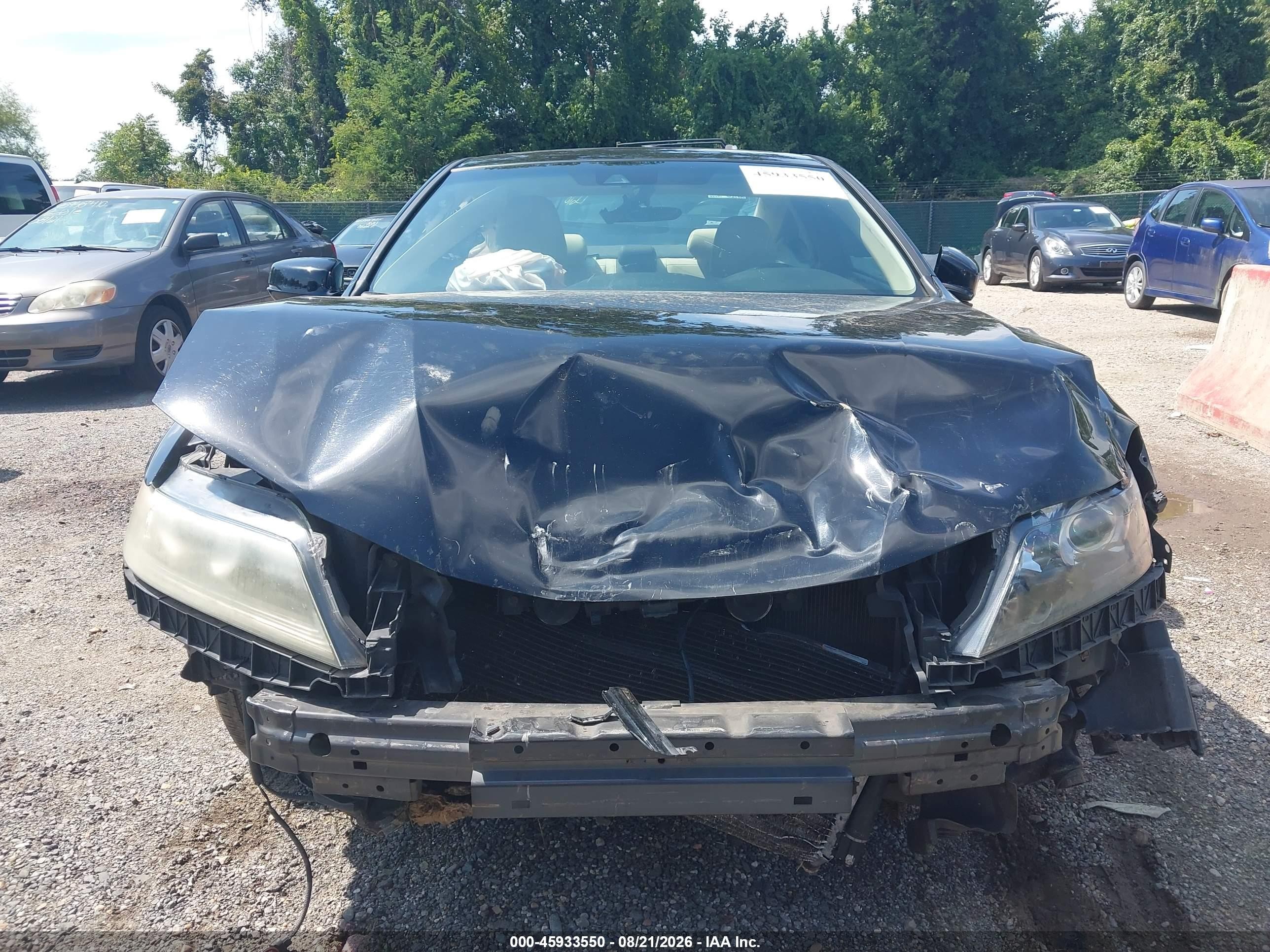 2013 Honda Accord Ex-l V-6 Black vin: 1HGCT2B83DA010025