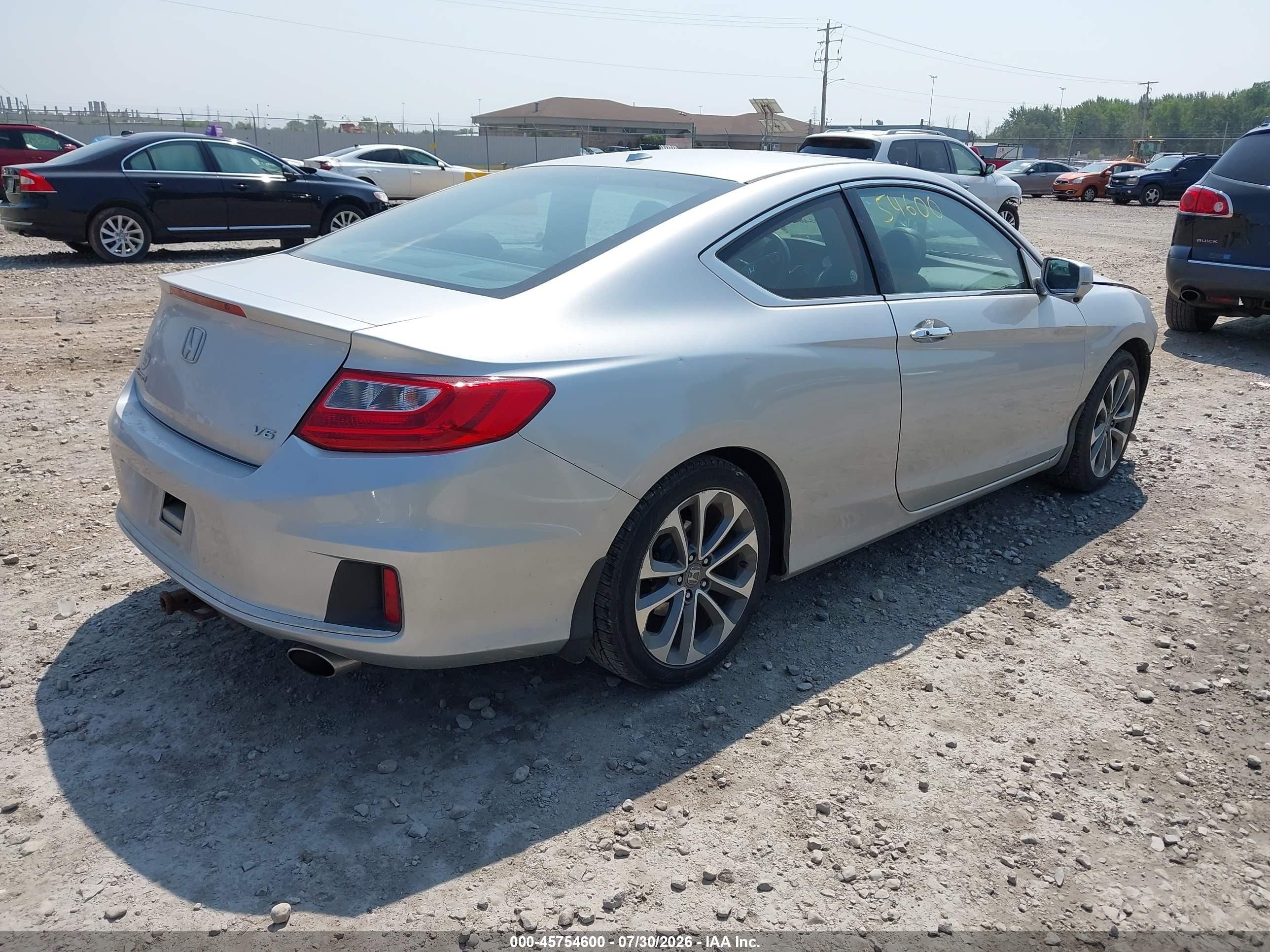 2014 Honda Accord Ex-l V-6 Gray vin: 1HGCT2B83EA008938
