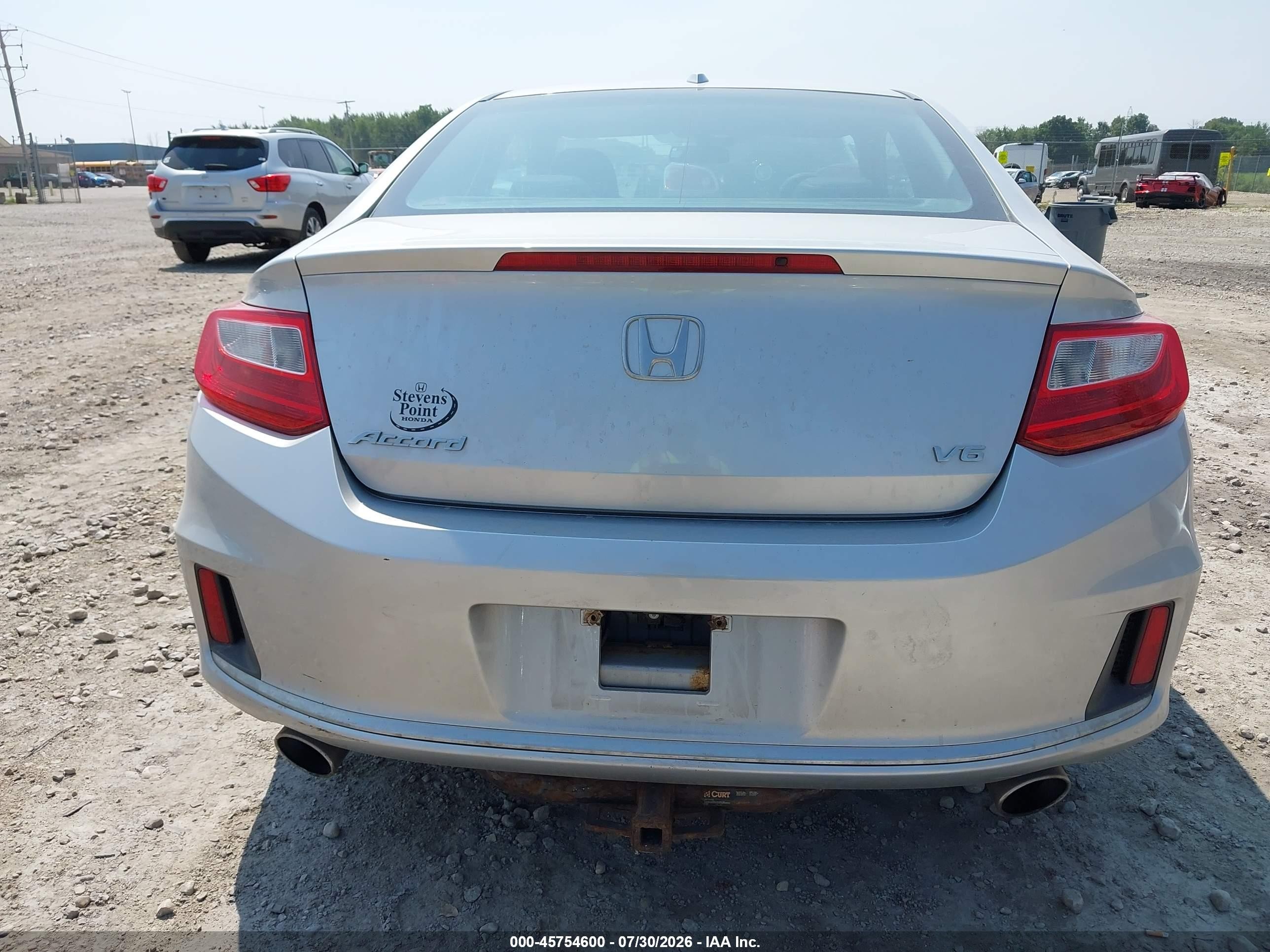2014 Honda Accord Ex-l V-6 Gray vin: 1HGCT2B83EA008938