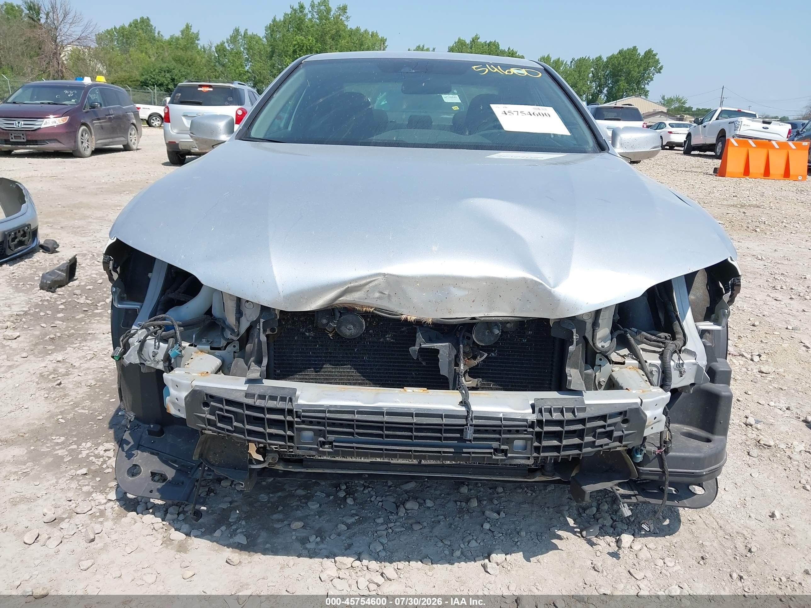 2014 Honda Accord Ex-l V-6 Gray vin: 1HGCT2B83EA008938