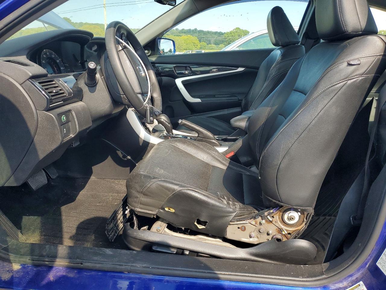 2015 Honda Accord Exl Blue vin: 1HGCT2B83FA001019