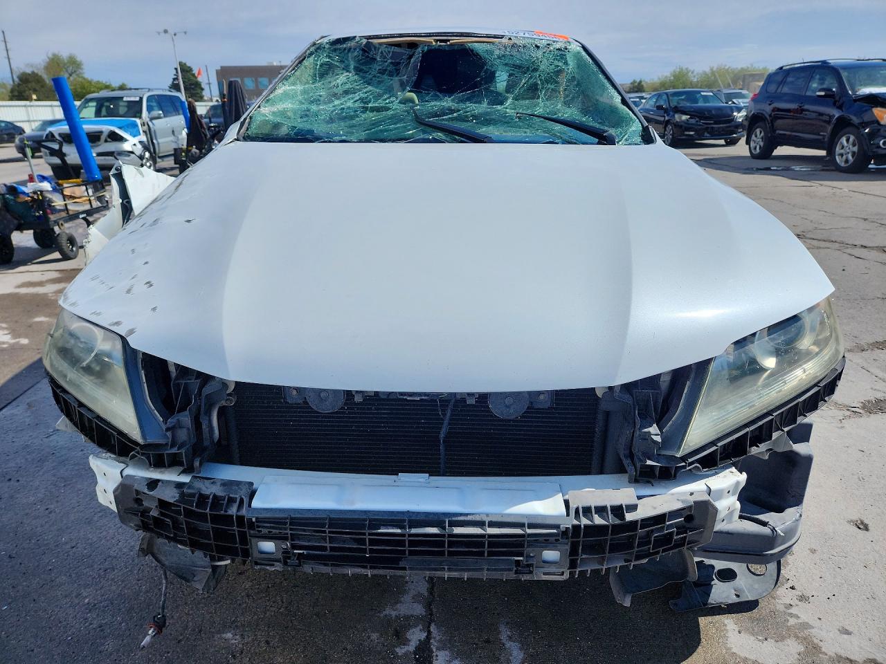 2015 Honda Accord Exl White vin: 1HGCT2B83FA001991