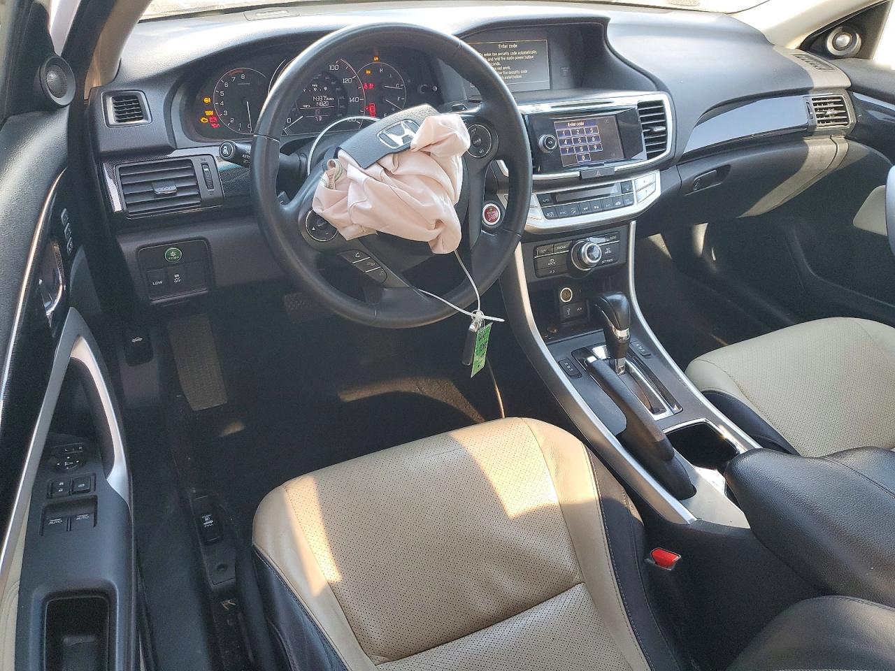 2015 Honda Accord Exl Белый vin: 1HGCT2B83FA004941