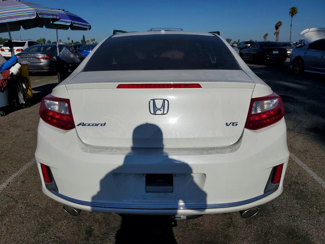 2015 Honda Accord Exl Белый vin: 1HGCT2B83FA004941