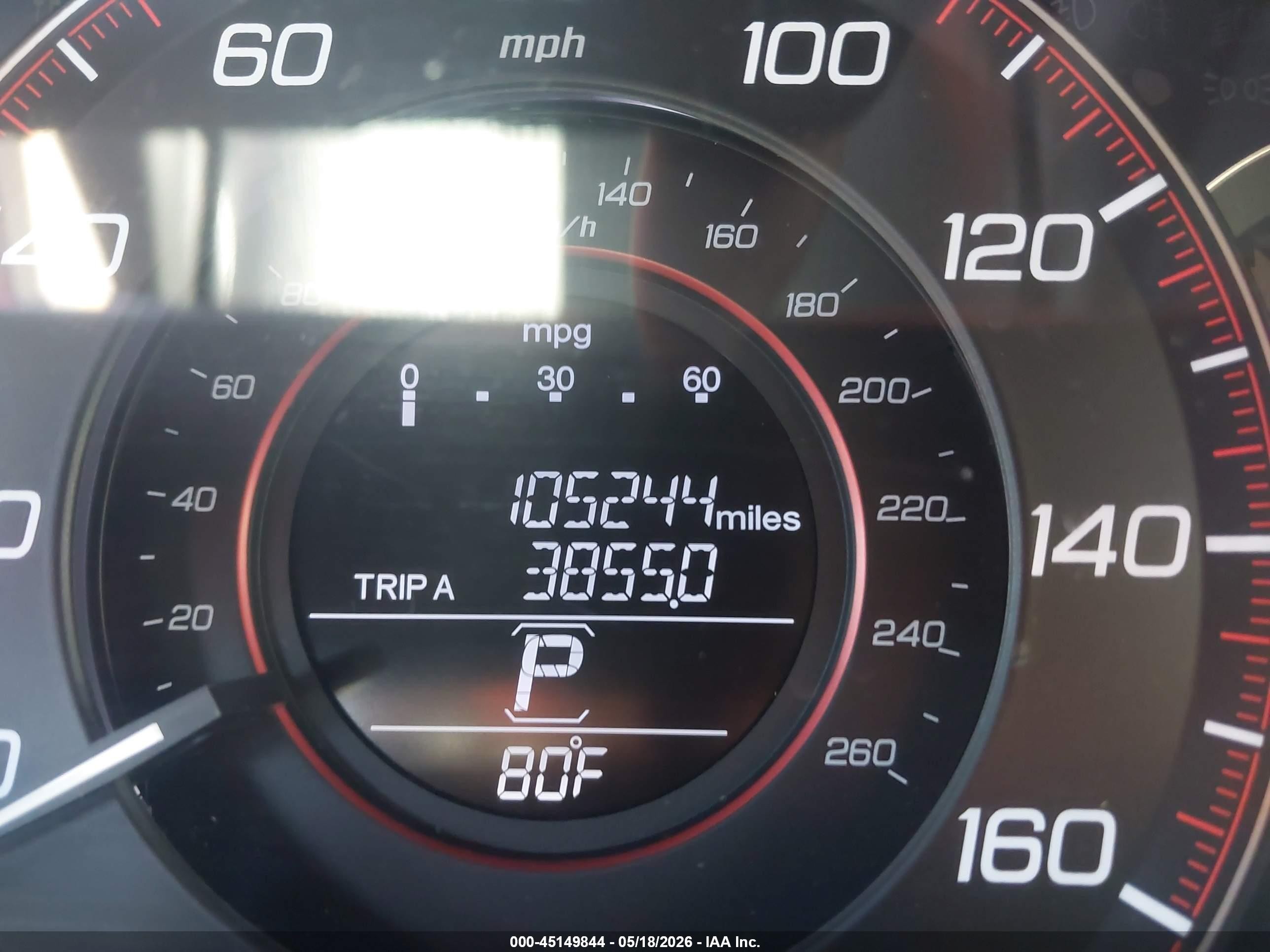 2015 Honda Accord Ex-l V-6 Gray vin: 1HGCT2B83FA006236