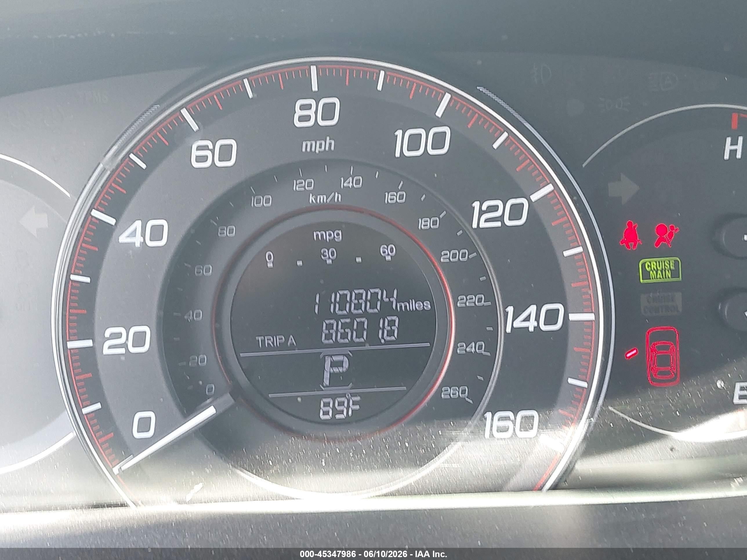 2015 Honda Accord Ex-l V-6 White vin: 1HGCT2B83FA006446