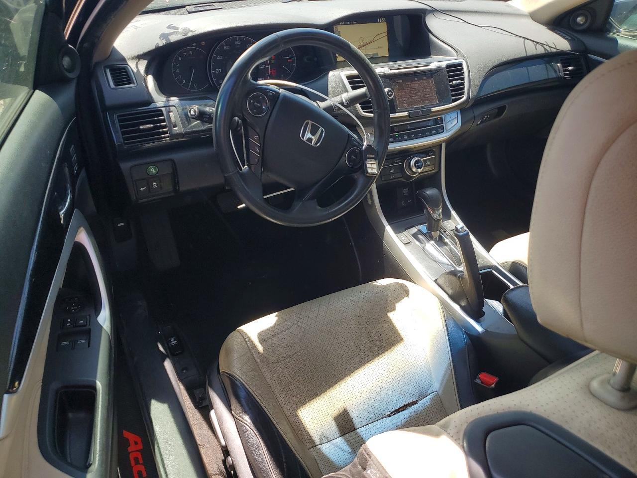 2015 Honda Accord Exl Black vin: 1HGCT2B83FA009265