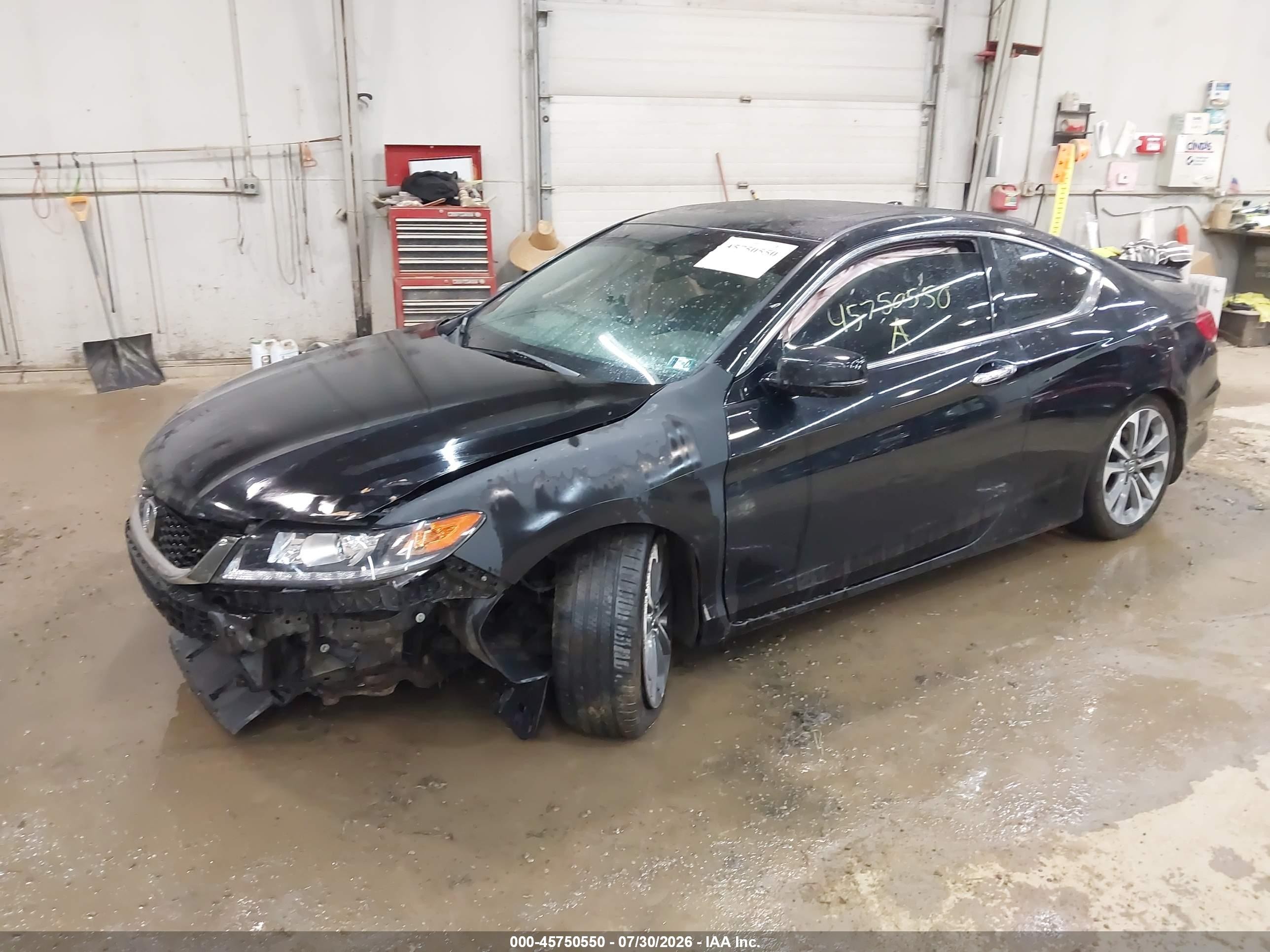 2013 Honda Accord Ex-l V-6 Черный vin: 1HGCT2B84DA001186