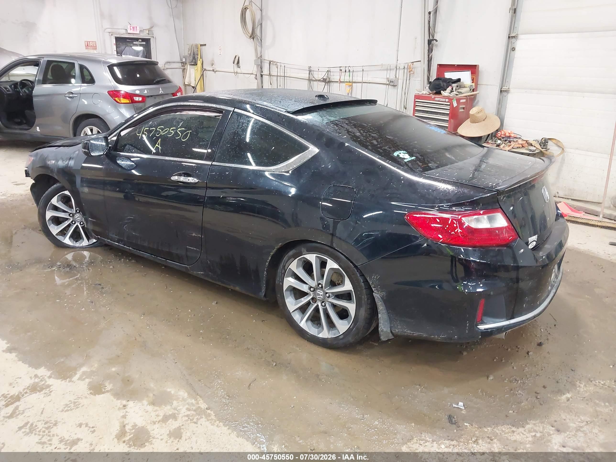 2013 Honda Accord Ex-l V-6 Черный vin: 1HGCT2B84DA001186