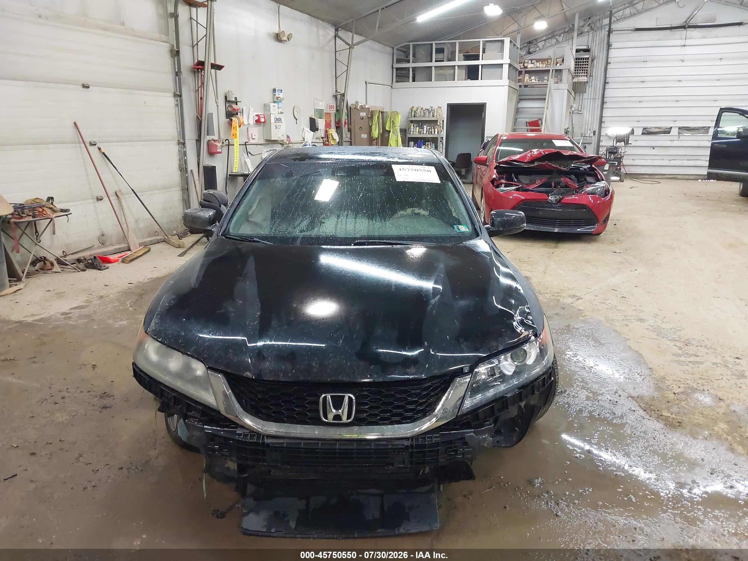 2013 Honda Accord Ex-l V-6 Черный vin: 1HGCT2B84DA001186