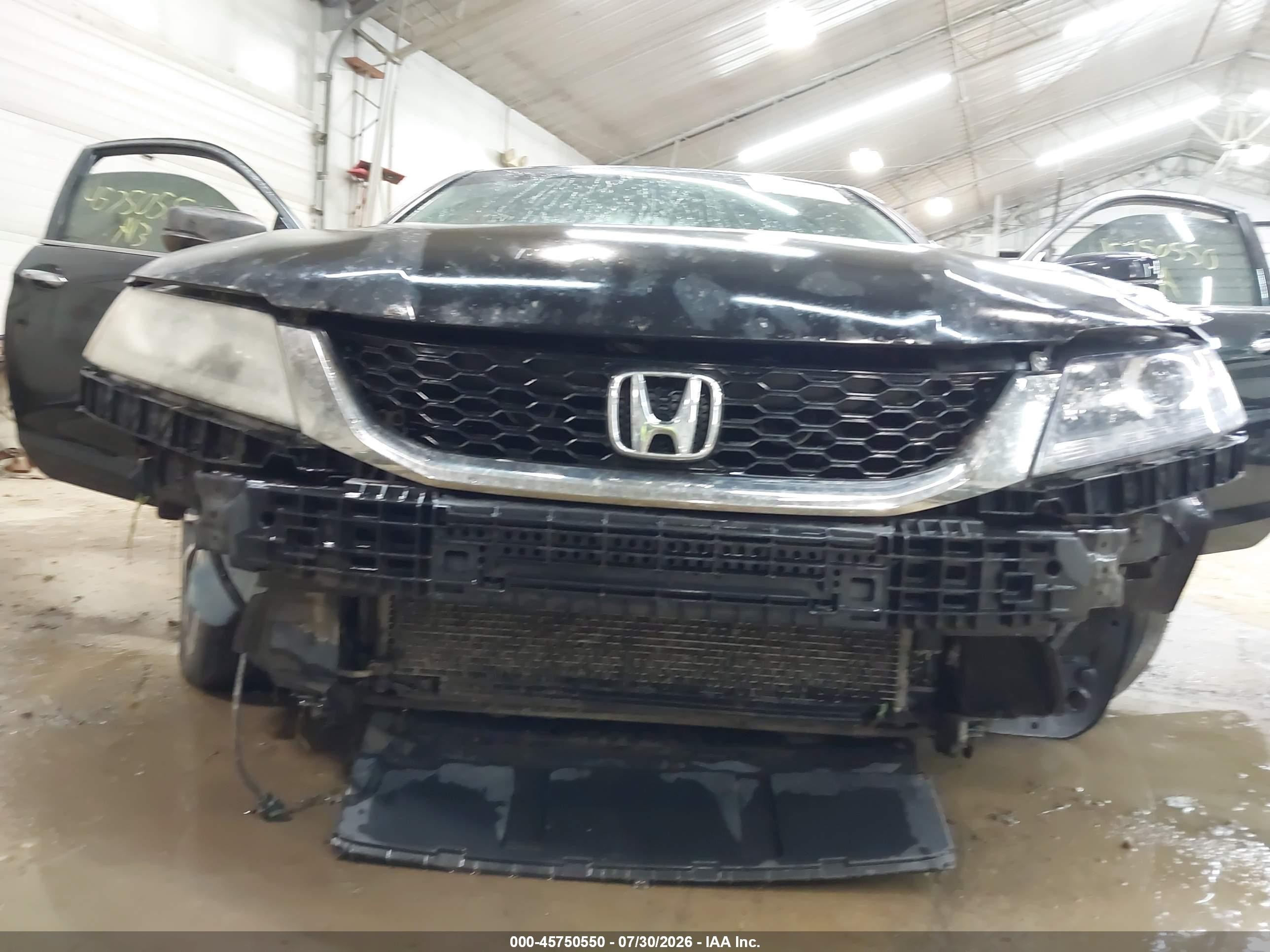 2013 Honda Accord Ex-l V-6 Черный vin: 1HGCT2B84DA001186