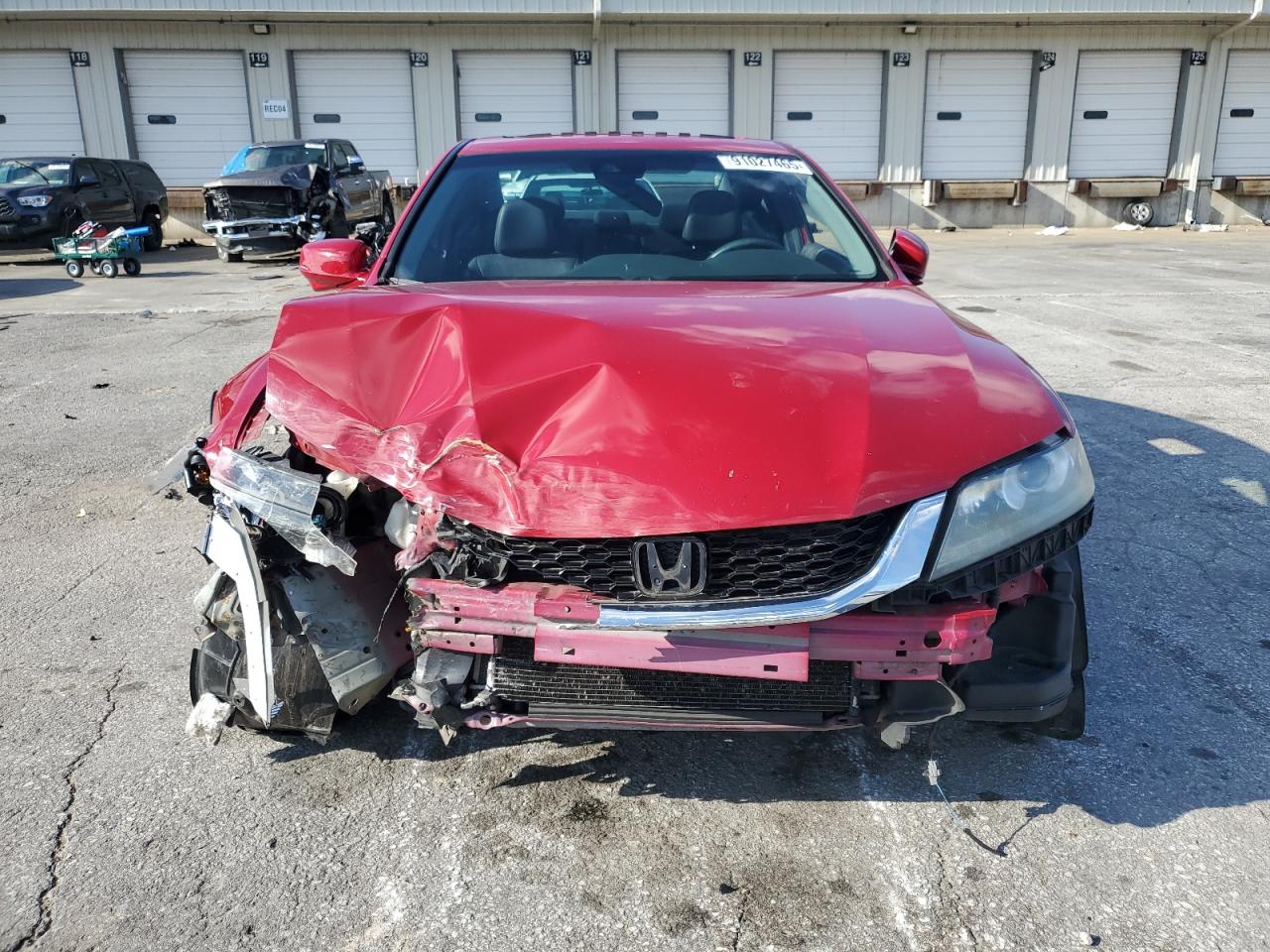 2013 Honda Accord Exl Red vin: 1HGCT2B85DA007921