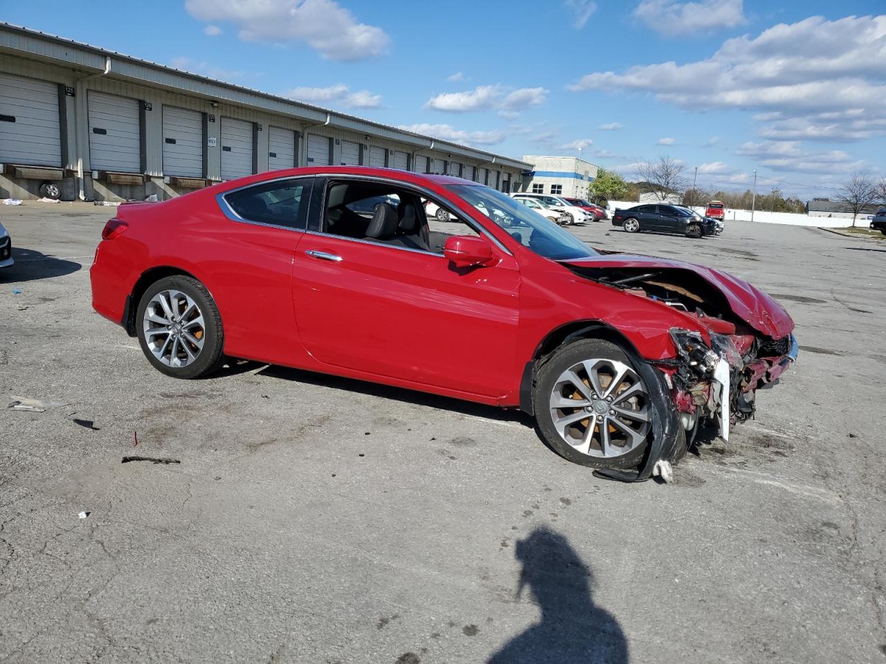 2013 Honda Accord Exl Red vin: 1HGCT2B85DA007921